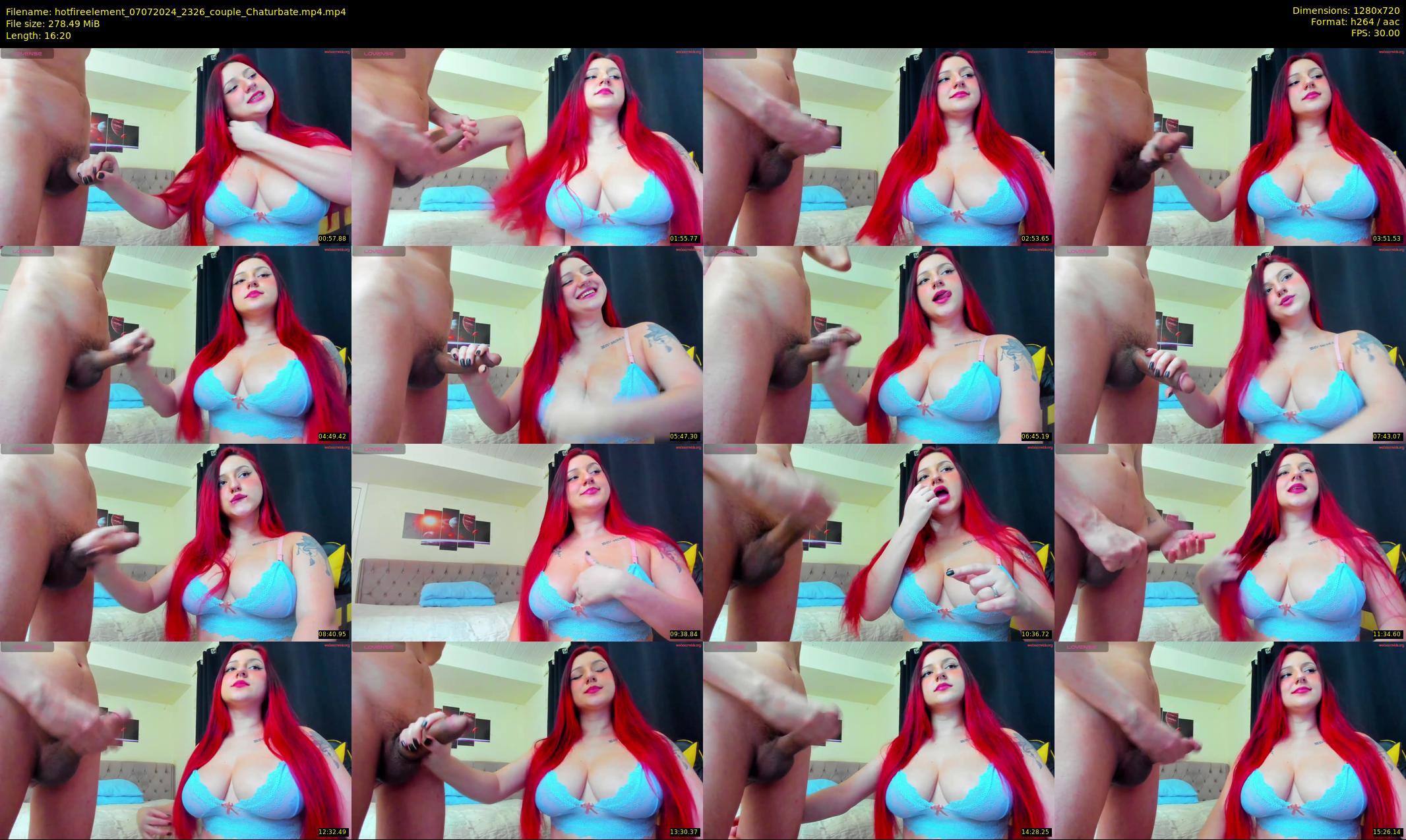 hotfireelement — 17 minute Chaturbate couple cam show recording, 720p, Jul 7, 2024