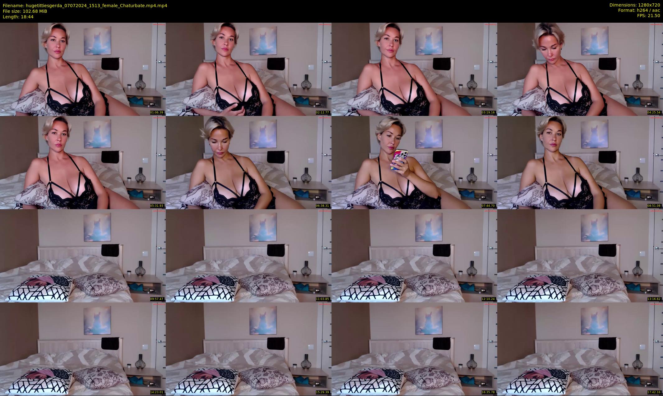 hugetittiesgerda — 19 minute Chaturbate female cam show recording, 720p, Jul 7, 2024