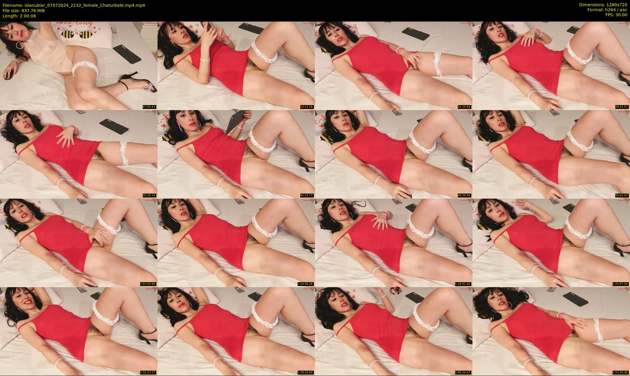 islanublar — 121 minute Chaturbate female cam show recording, 720p, Jul 7, 2024