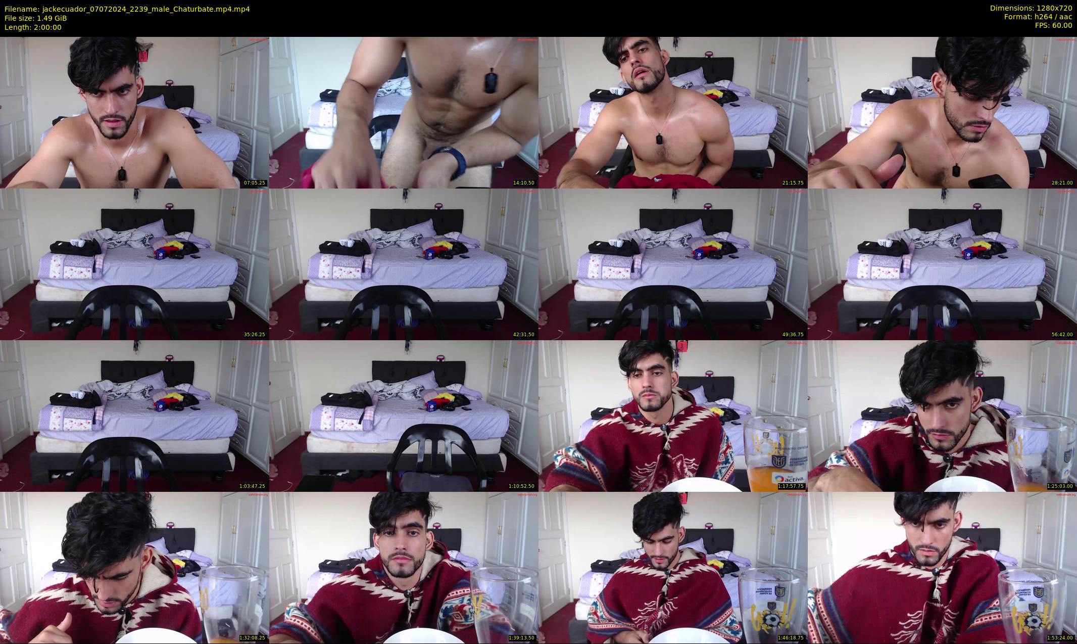 jackecuador — 120 minute Chaturbate male cam show recording, 720p, Jul 7, 2024
