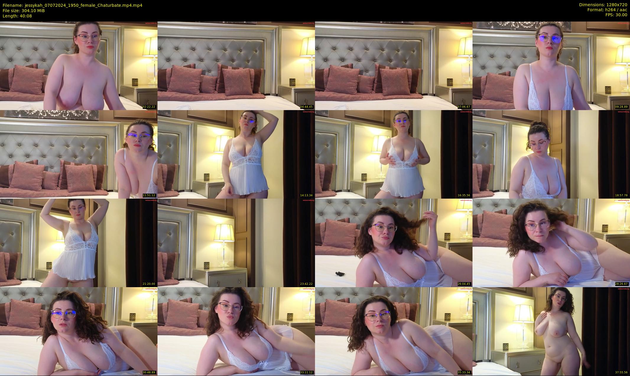 jessykah — 41 minute Chaturbate female cam show recording, 720p, Jul 7, 2024