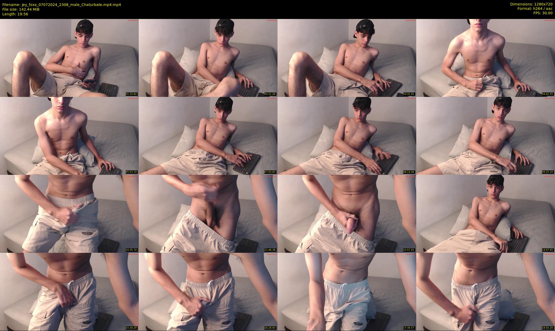 jey_foxx — 20 minute Chaturbate male cam show recording, 720p, Jul 7, 2024