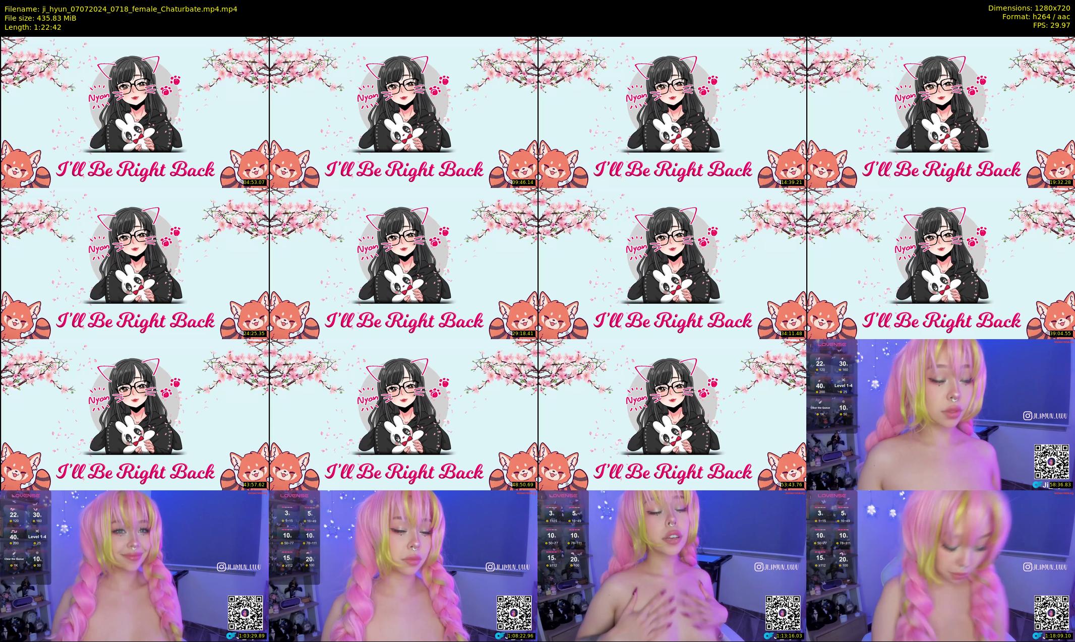 ji_hyun — 83 minute Chaturbate female cam show recording, 720p, Jul 7, 2024