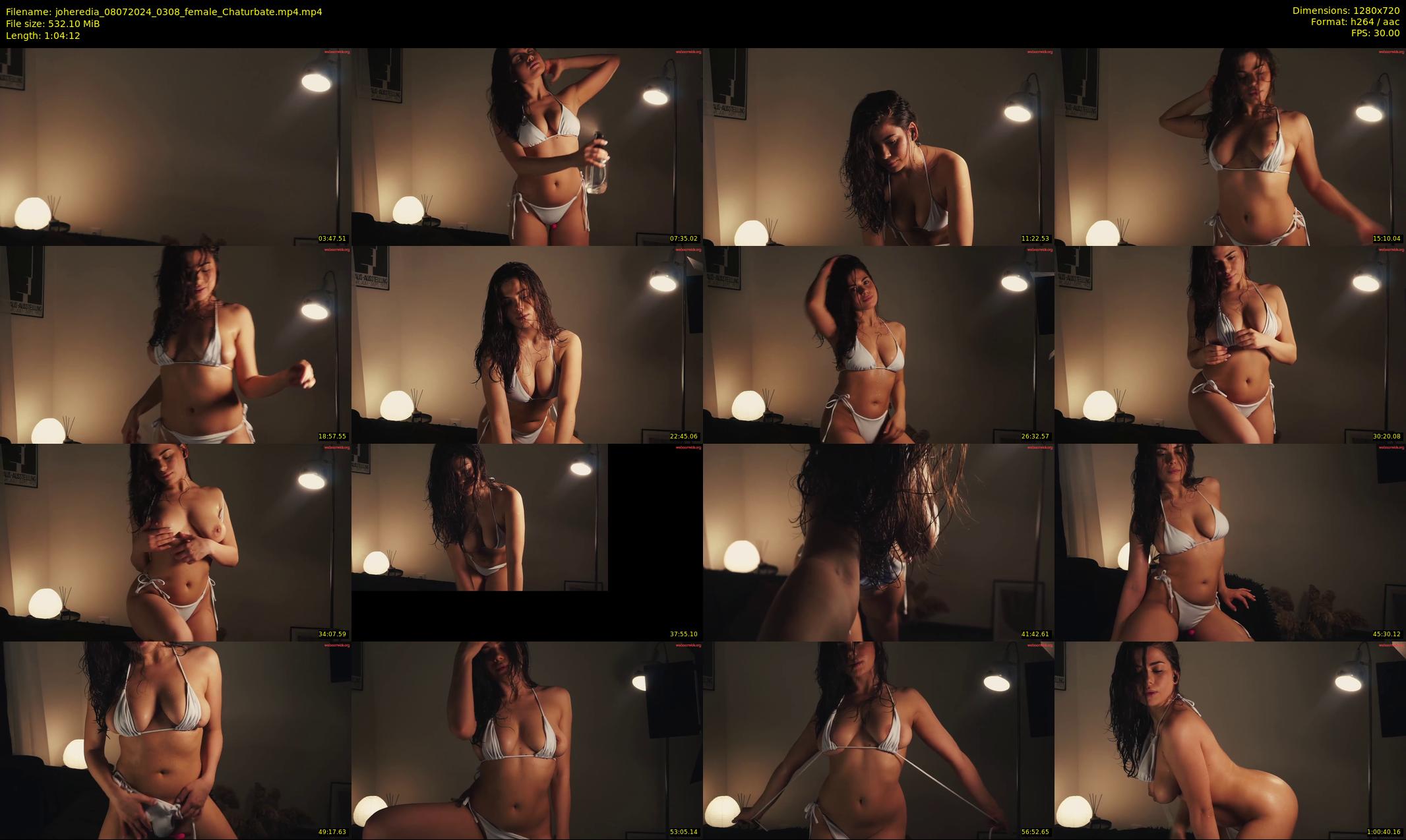 joheredia — 65 minute Chaturbate female cam show recording, 720p, Jul 8, 2024