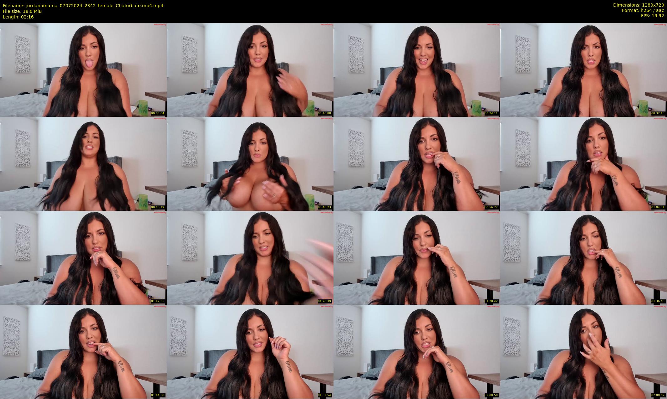 jordanamama — 3 minute Chaturbate couple cam show recording, 720p, Jul 7, 2024