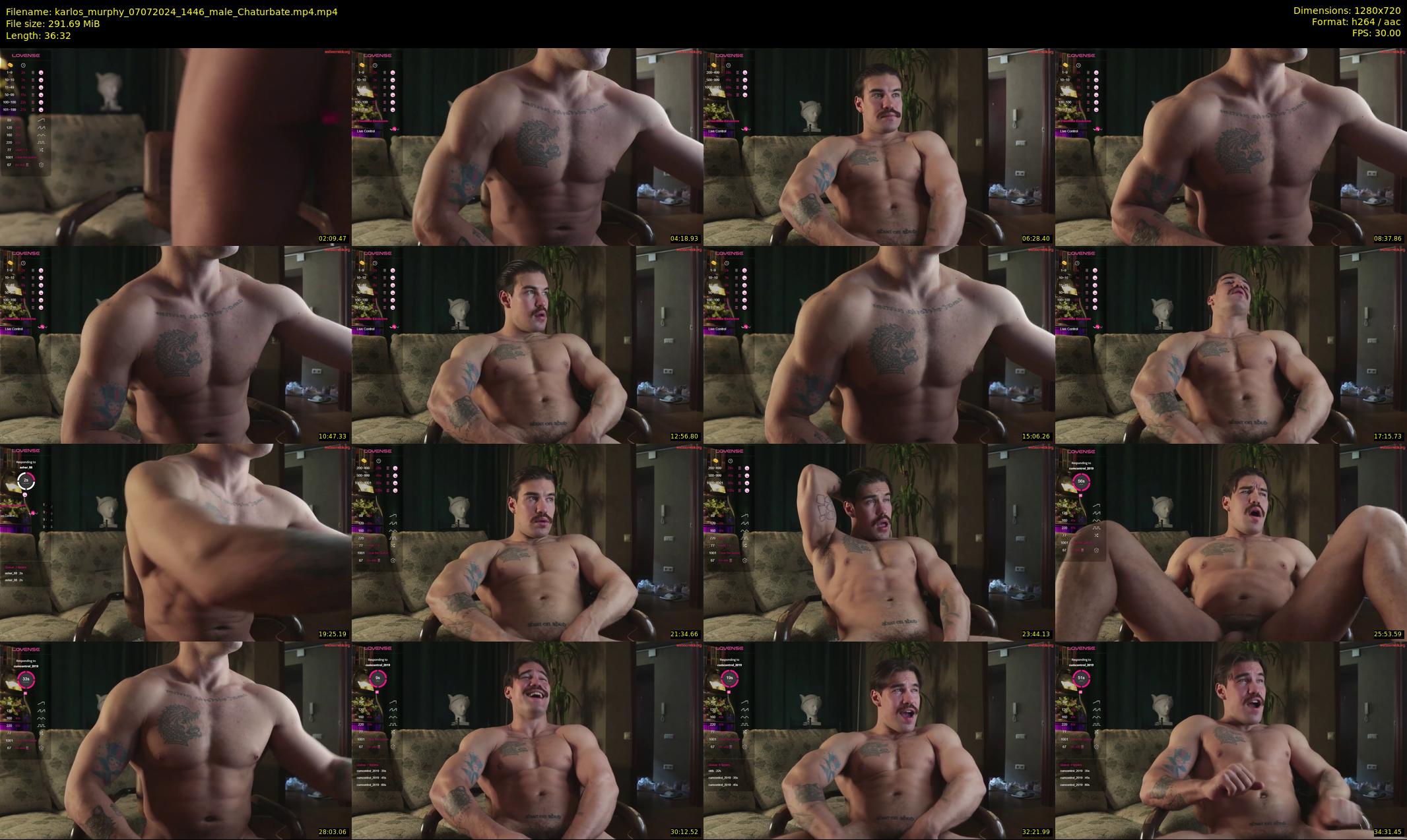 karlos_murphy — 37 minute Chaturbate male cam show recording, 720p, Jul 7, 2024