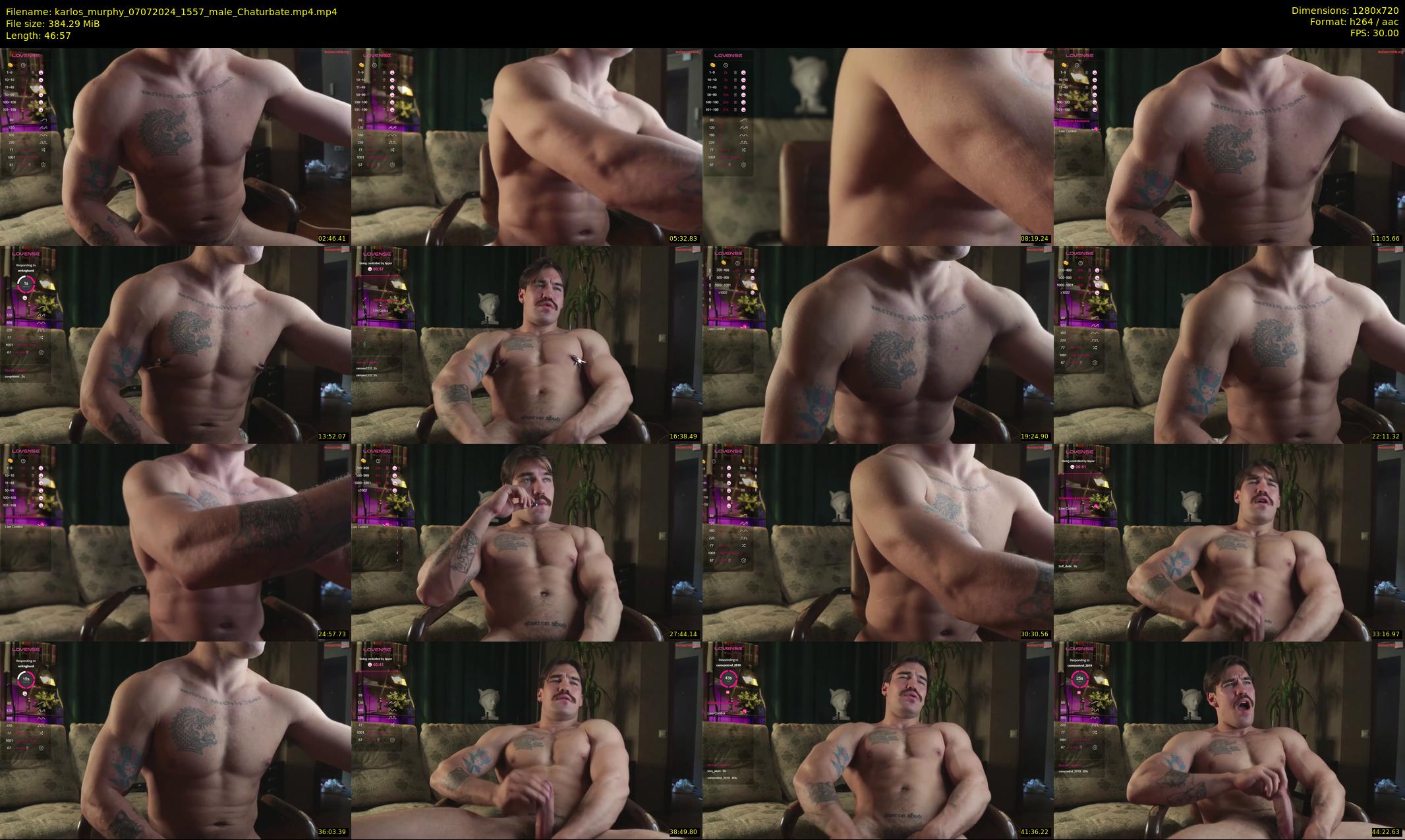 karlos_murphy — 47 minute Chaturbate male cam show recording, 720p, Jul 7, 2024