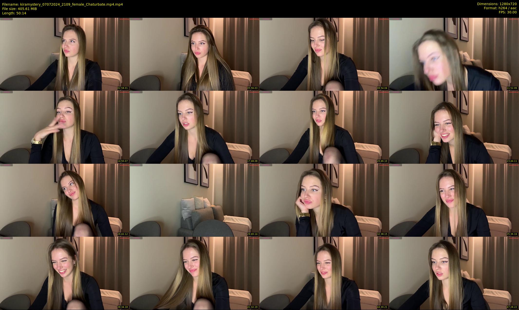 kiramystery — 51 minute Chaturbate female cam show recording, 720p, Jul 7, 2024