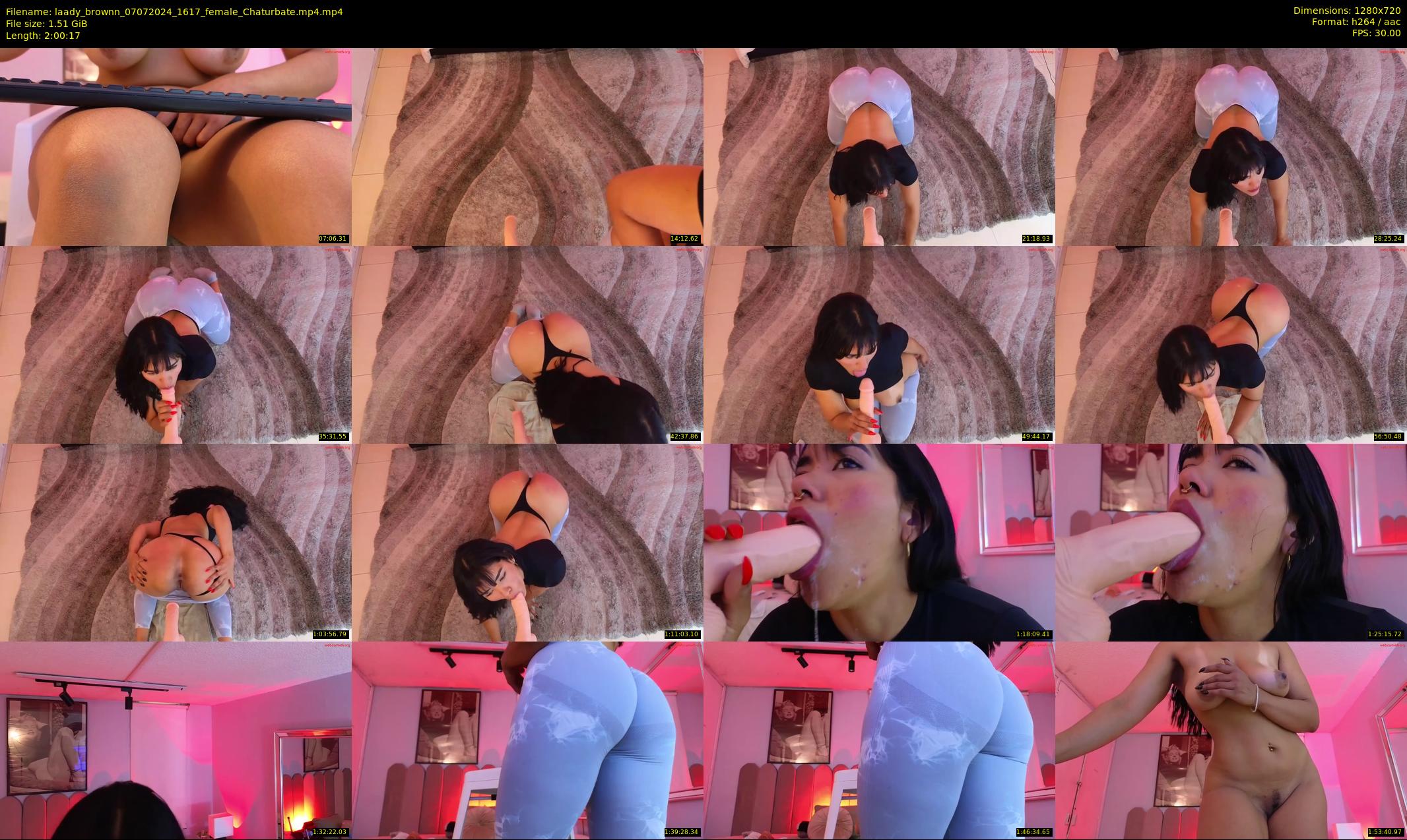 laady_brownn — 121 minute Chaturbate female cam show recording, 720p, Jul 7, 2024