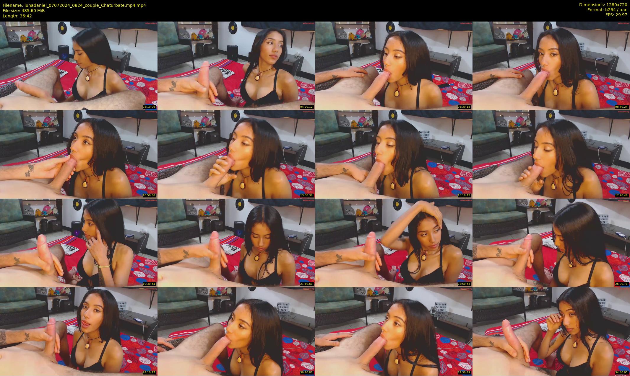 lunadaniel — 37 minute Chaturbate couple cam show recording, 720p, Jul 7, 2024