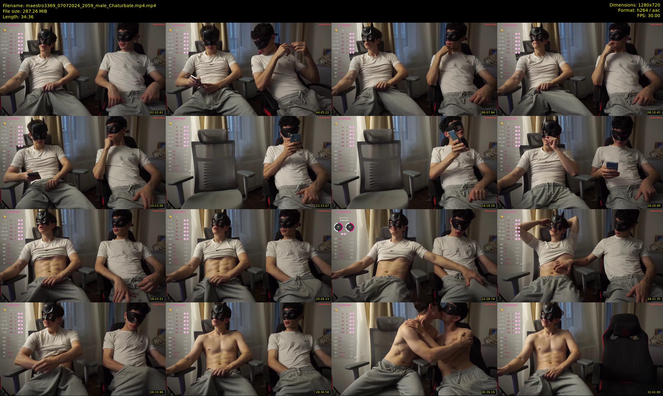 maestro3369 — 35 minute Chaturbate male cam show recording, 720p, Jul 7, 2024