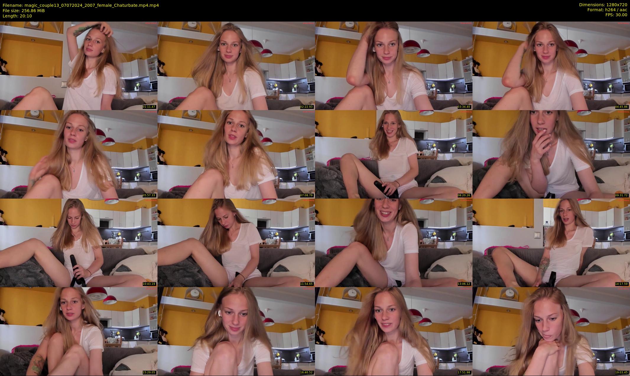 magic_couple13 — 21 minute Chaturbate couple cam show recording, 720p, Jul 7, 2024