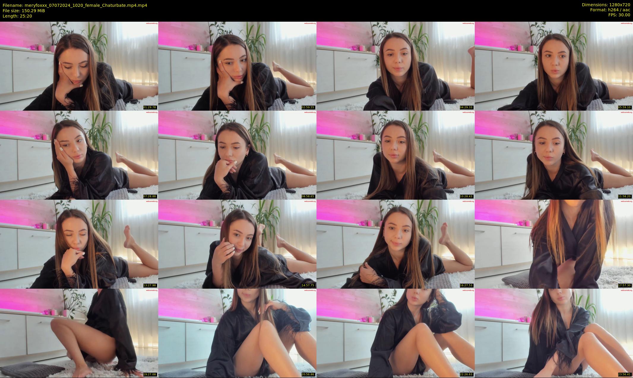 meryfoxxx — 26 minute Chaturbate female cam show recording, 720p, Jul 7, 2024