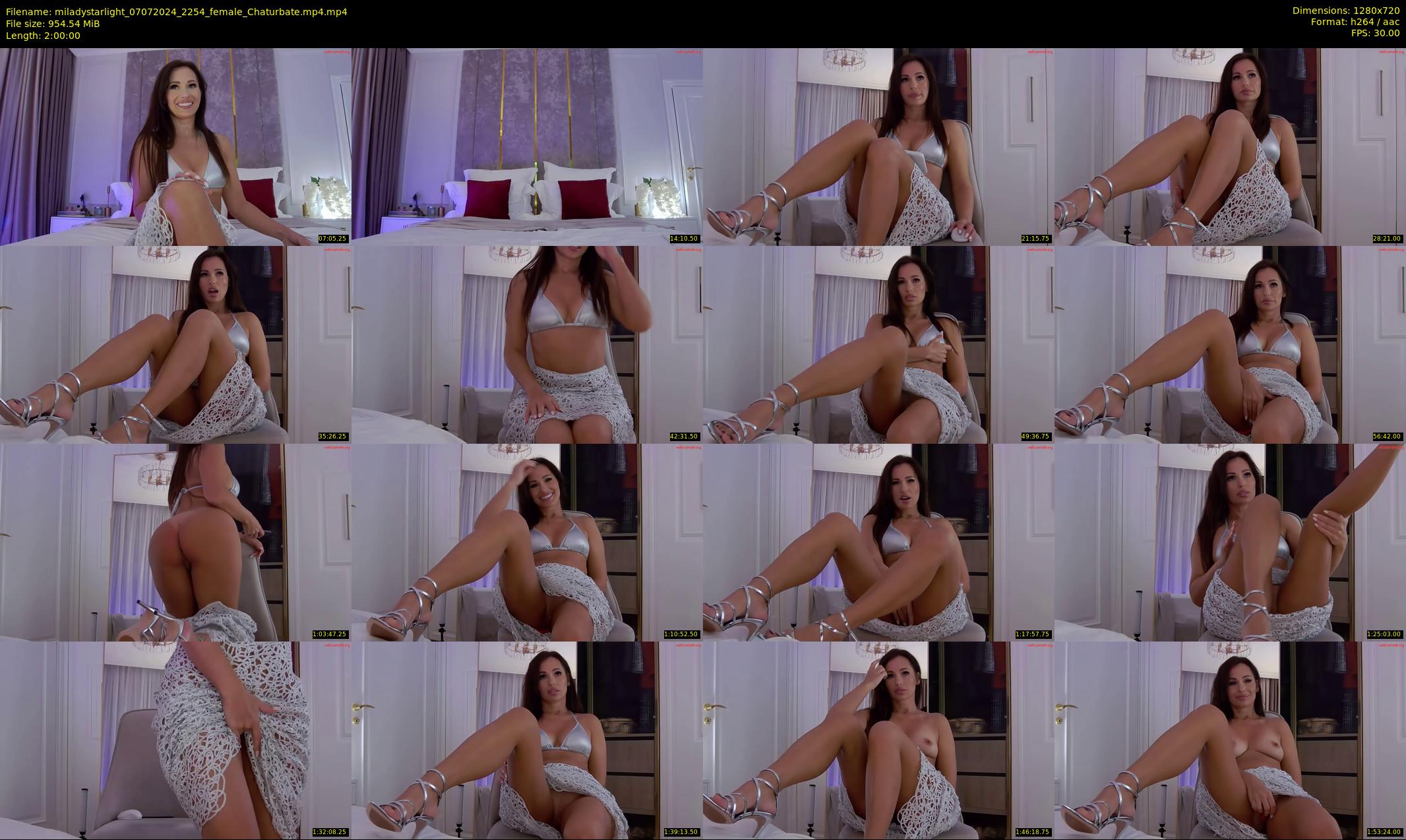miladystarlight — 120 minute Chaturbate female cam show recording, 720p, Jul 7, 2024