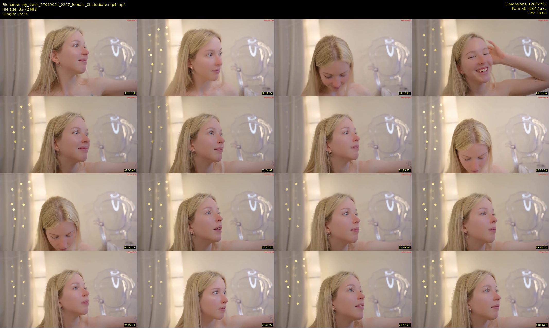 my_stella — 6 minute Chaturbate female cam show recording, 720p, Jul 7, 2024