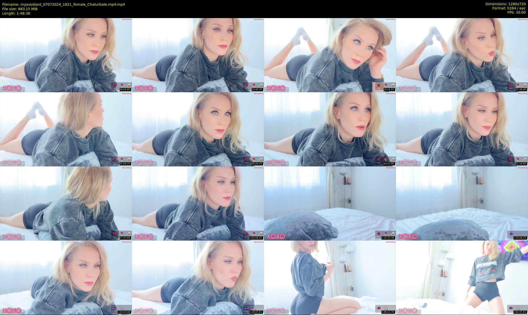 myassistant — 109 minute Chaturbate female cam show recording, 720p, Jul 7, 2024
