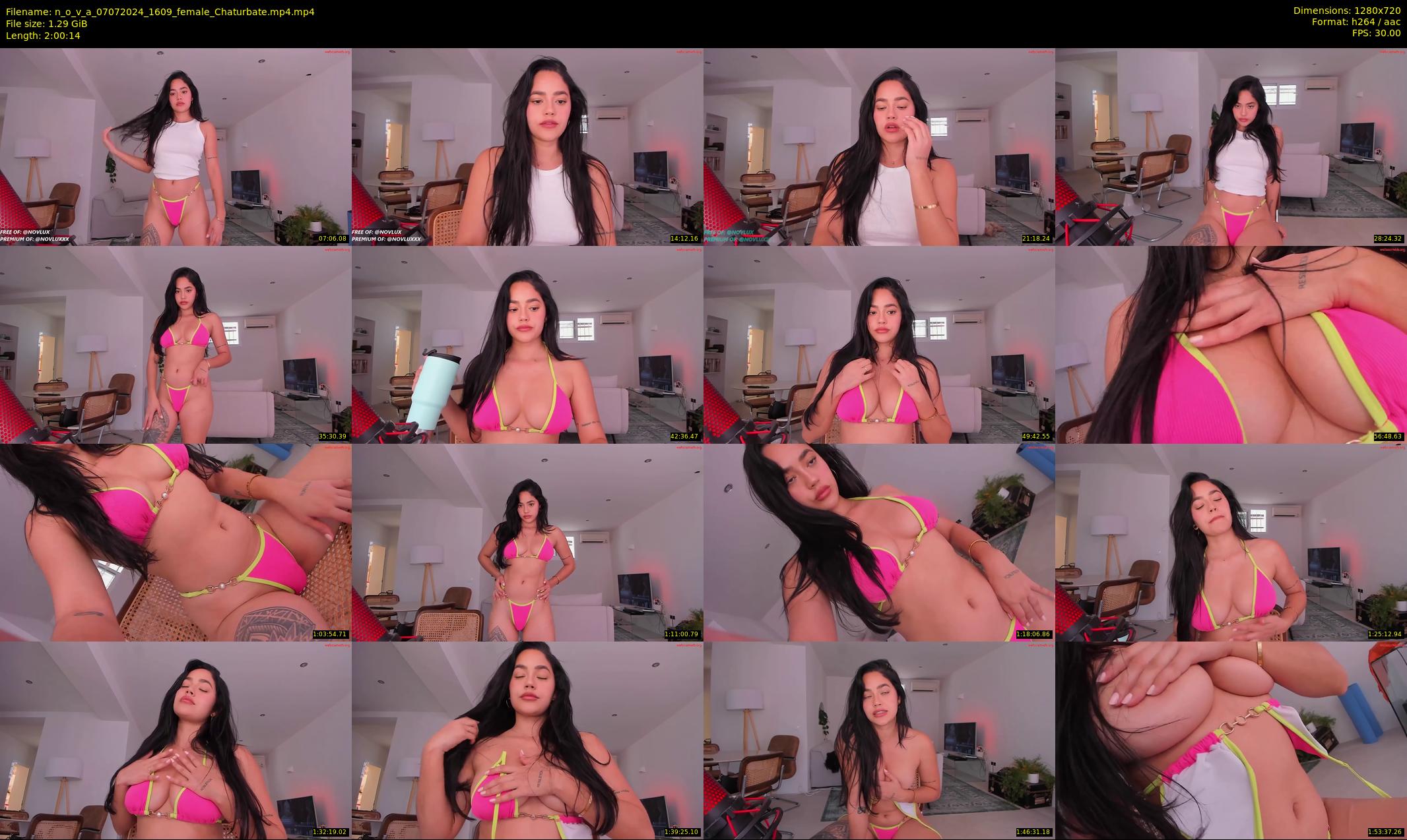 n_o_v_a — 121 minute Chaturbate female cam show recording, 720p, Jul 7, 2024