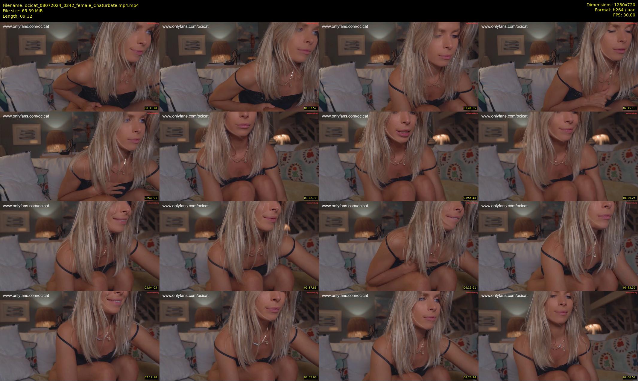 ocicat — 10 minute Chaturbate female cam show recording, 720p, Jul 8, 2024