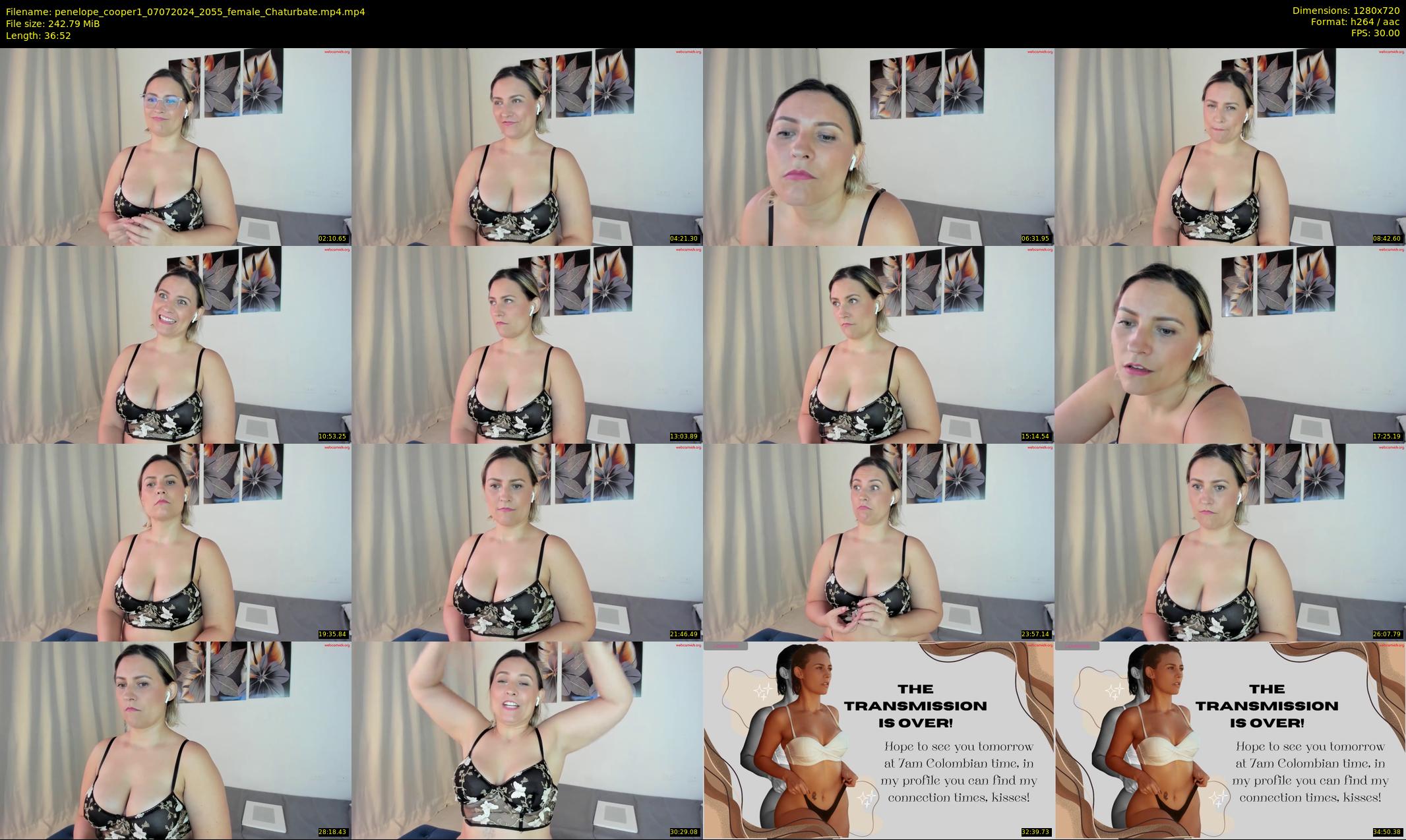 penelope_cooper1 — 37 minute Chaturbate female cam show recording, 720p, Jul 7, 2024