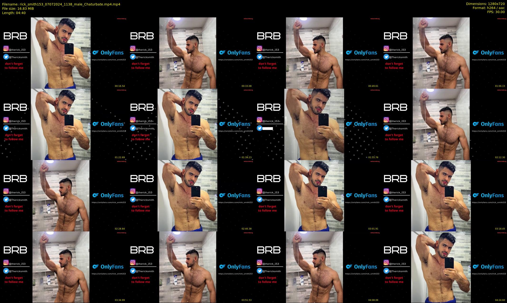 rick_smith153 — 5 minute Chaturbate male cam show recording, 720p, Jul 7, 2024