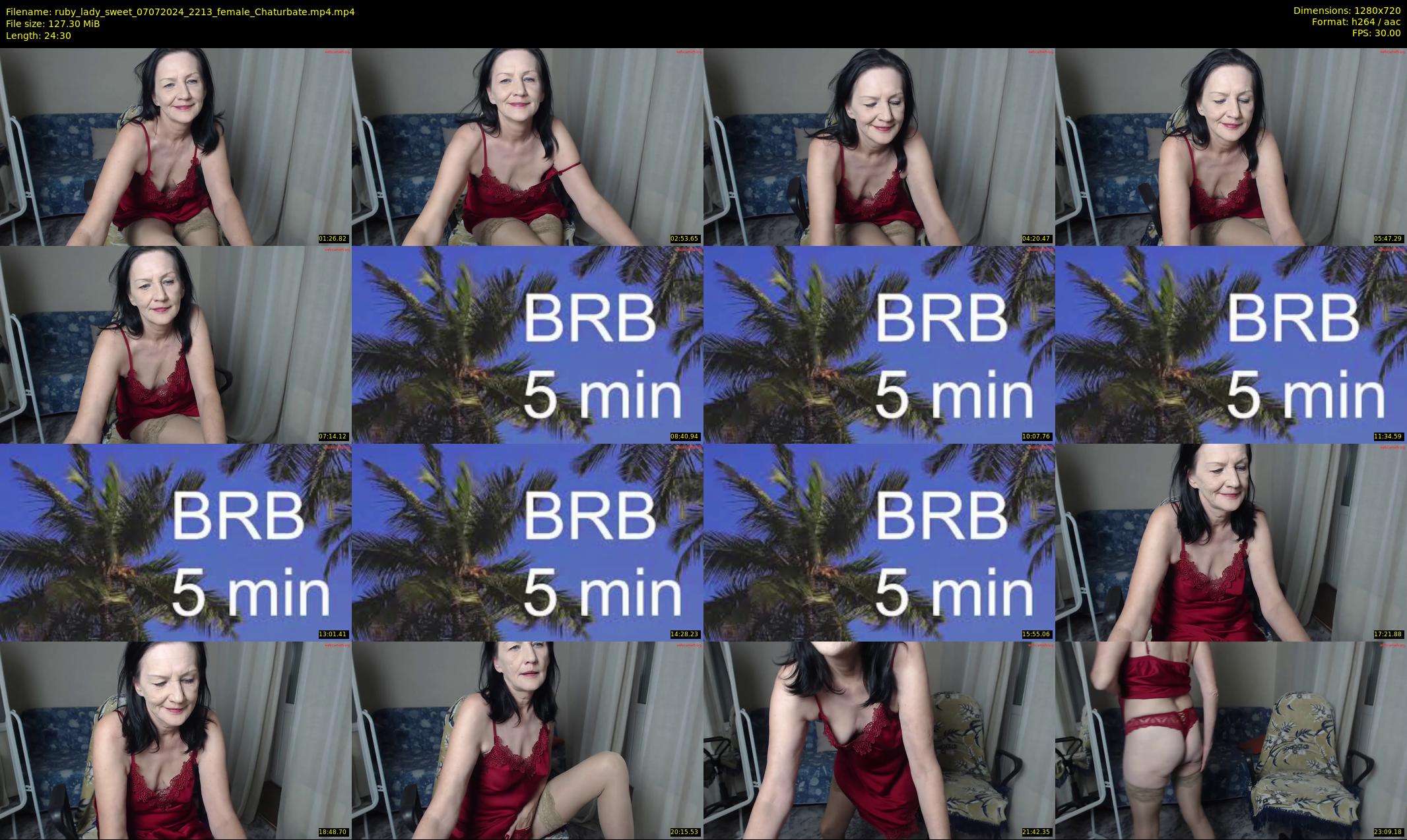 ruby_lady_sweet — 25 minute Chaturbate female cam show recording, 720p, Jul 7, 2024