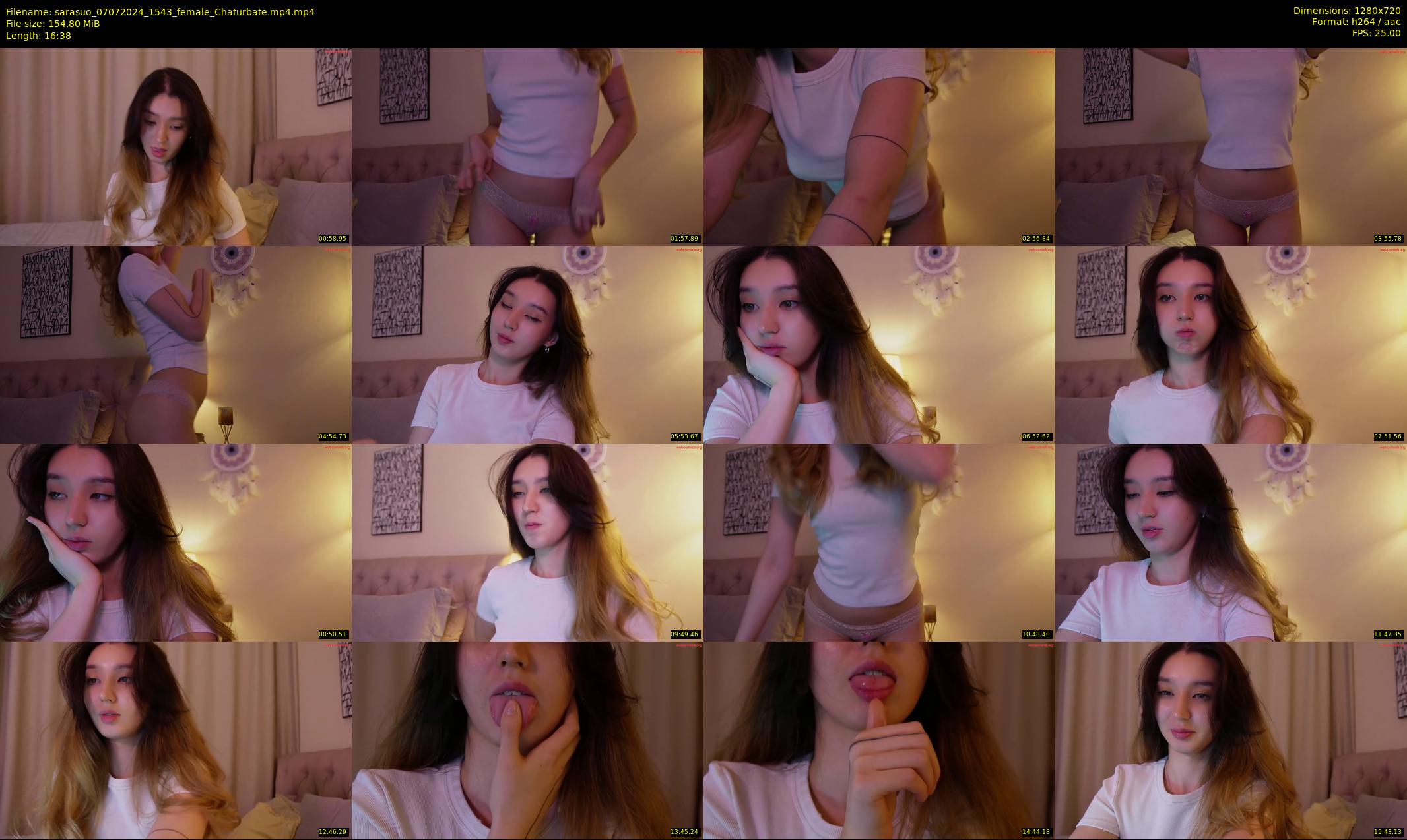 sarasuo — 17 minute Chaturbate female cam show recording, 720p, Jul 7, 2024