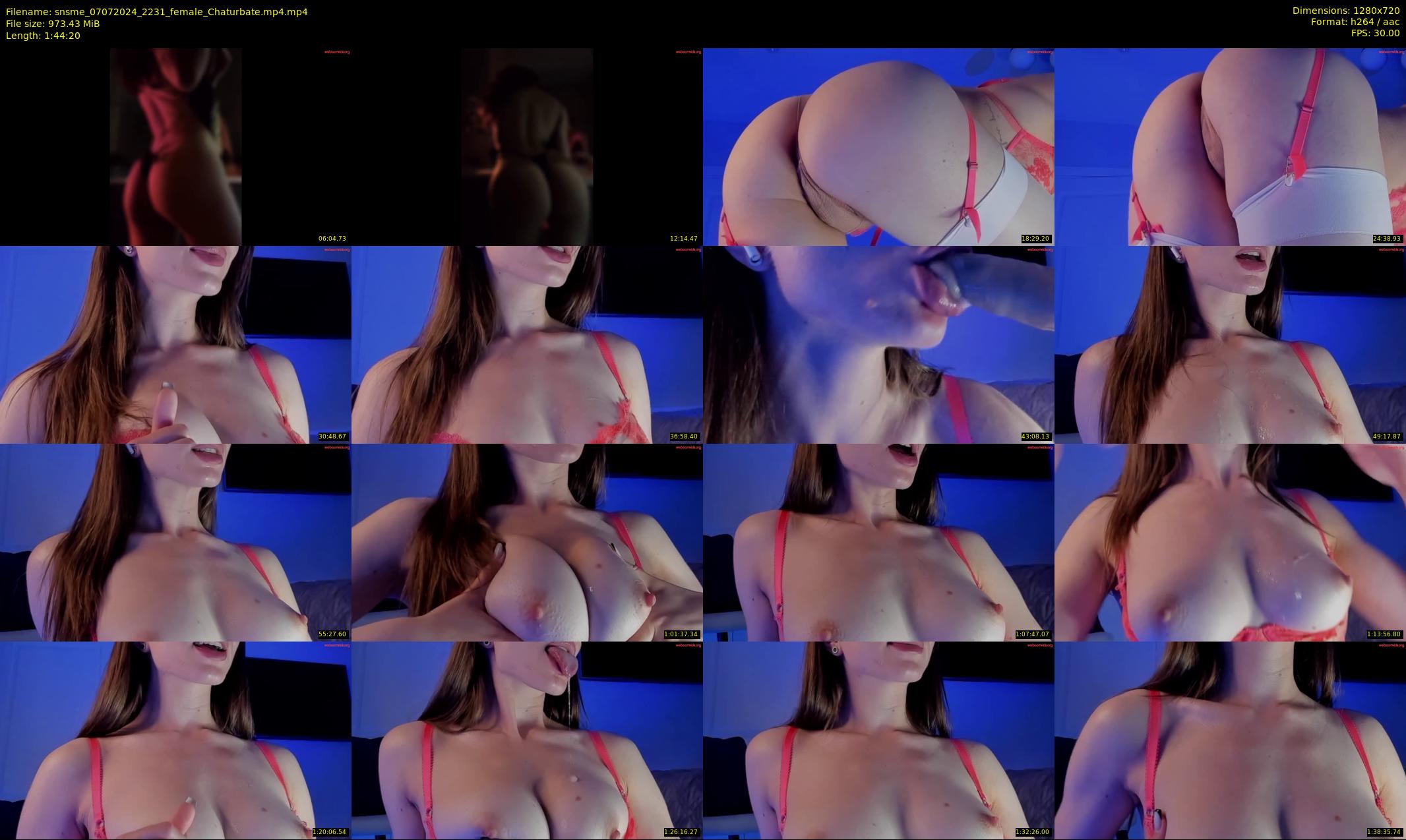 snsme — 105 minute Chaturbate female cam show recording, 720p, Jul 7, 2024