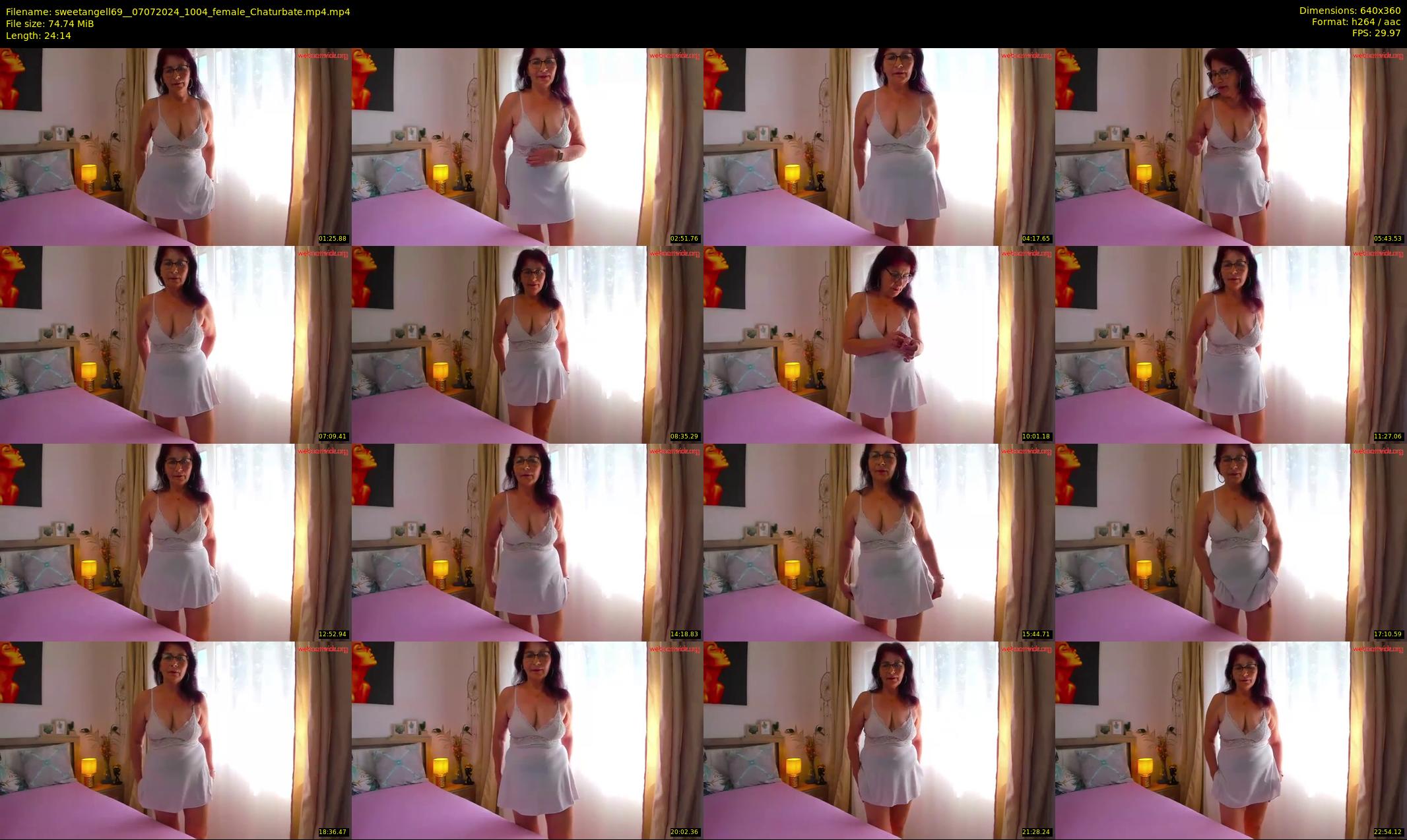 sweetangell69_ — 25 minute Chaturbate female cam show recording, 360p, Jul 7, 2024