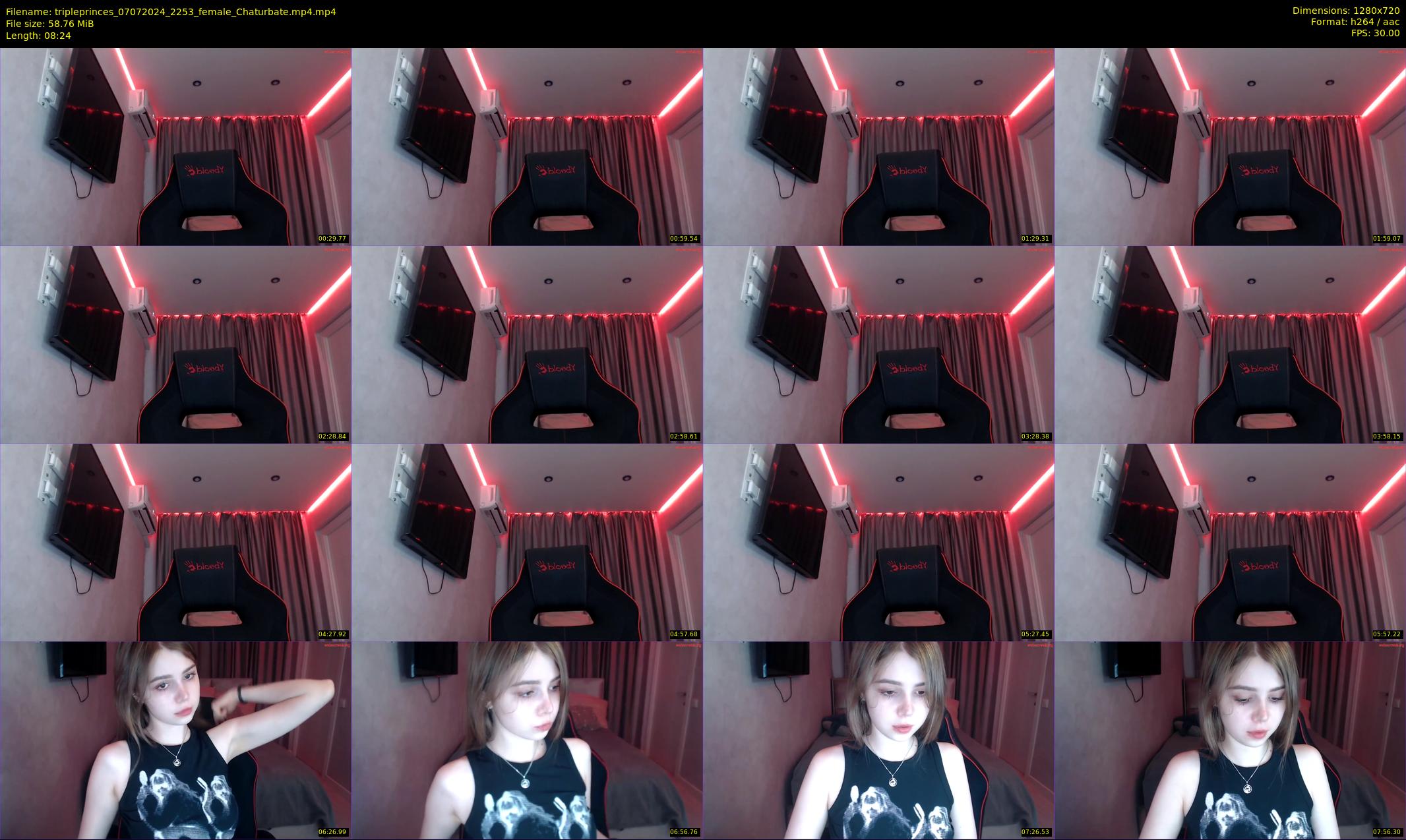 tripleprinces — 9 minute Chaturbate female cam show recording, 720p, Jul 7, 2024