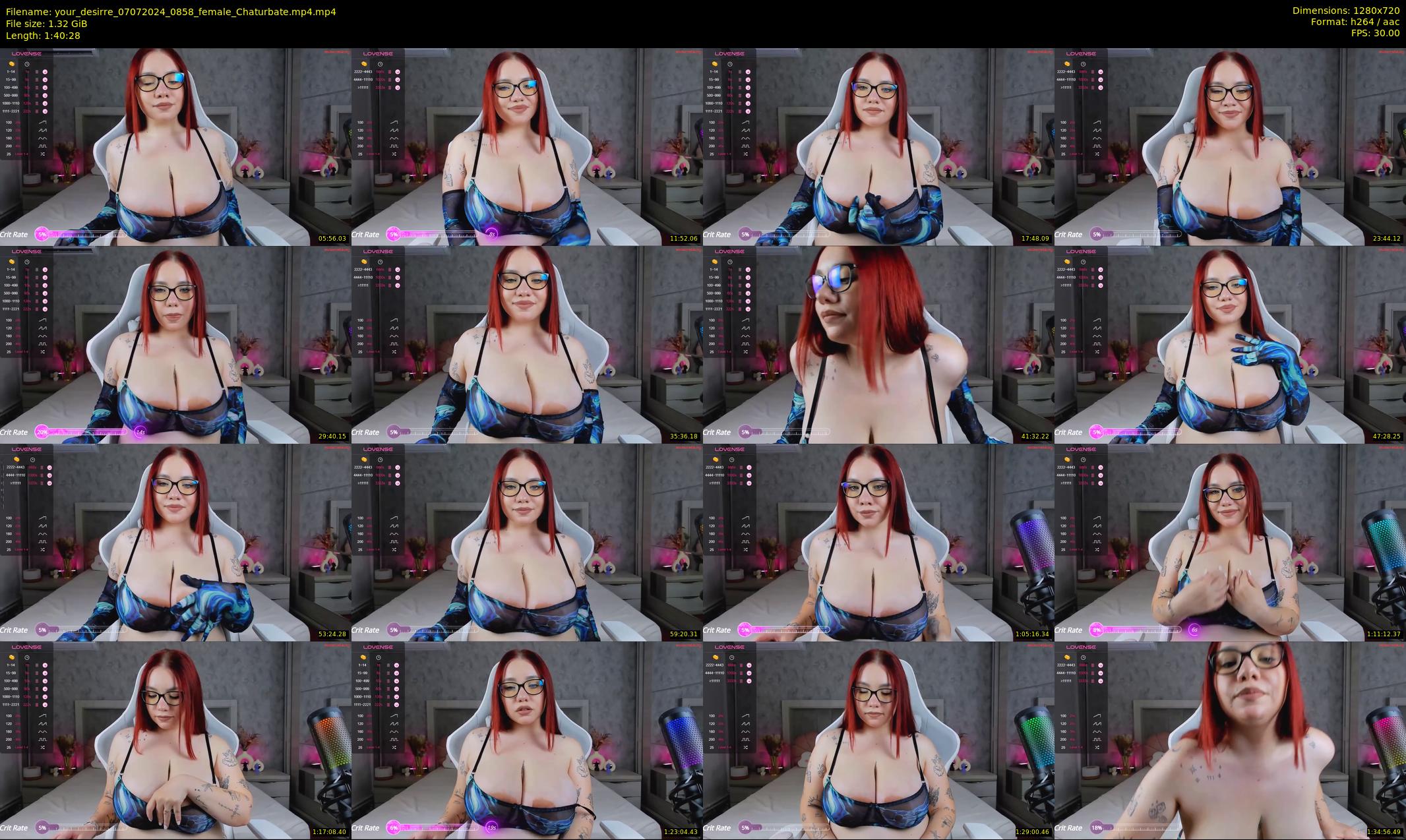 your_desirre — 101 minute Chaturbate female cam show recording, 720p, Jul 7, 2024
