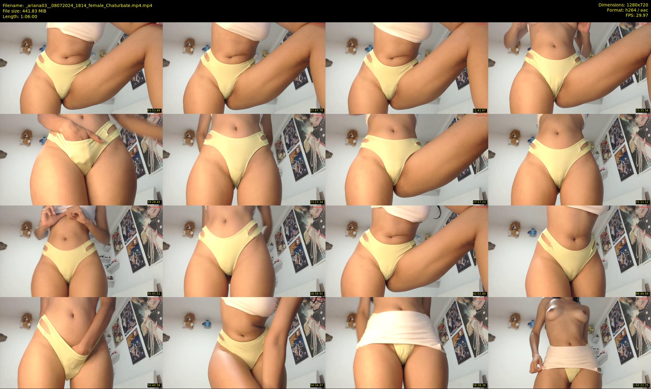 _ariana03_ — 66 minute Chaturbate female cam show recording, 720p, Jul 8, 2024