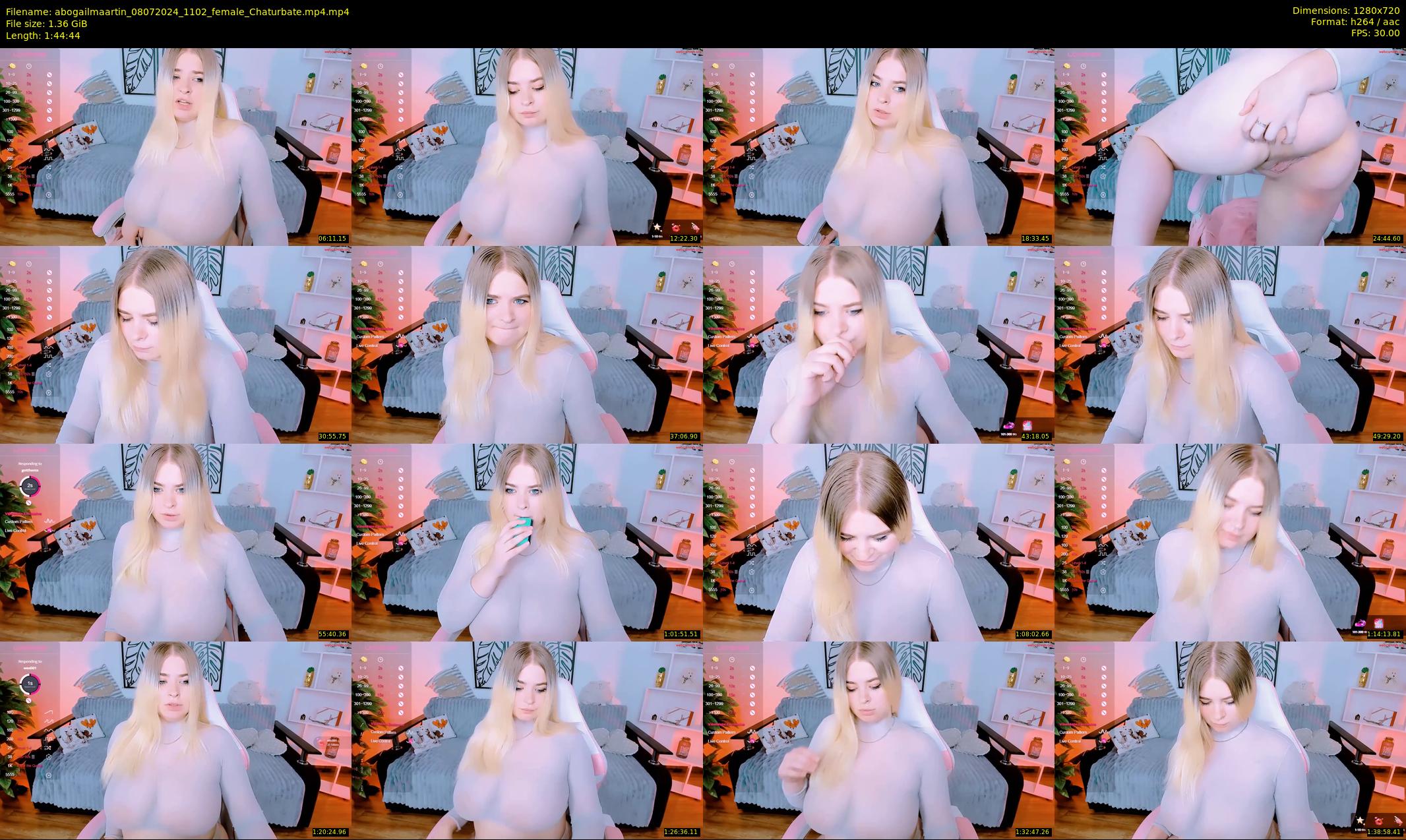 abogailmaartin — 105 minute Chaturbate female cam show recording, 720p, Jul 8, 2024