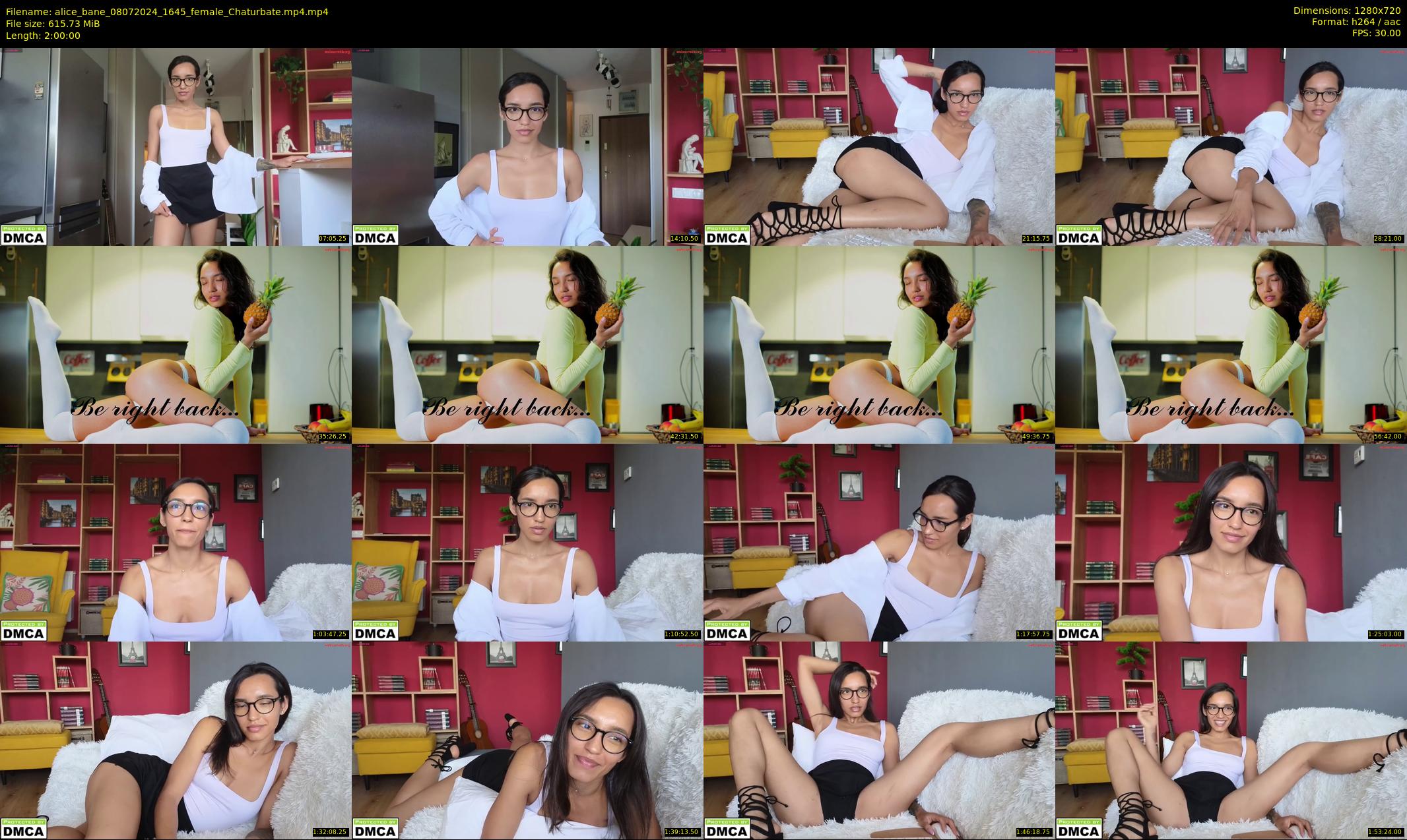 alice_bane — 120 minute Chaturbate female cam show recording, 720p, Jul 8, 2024