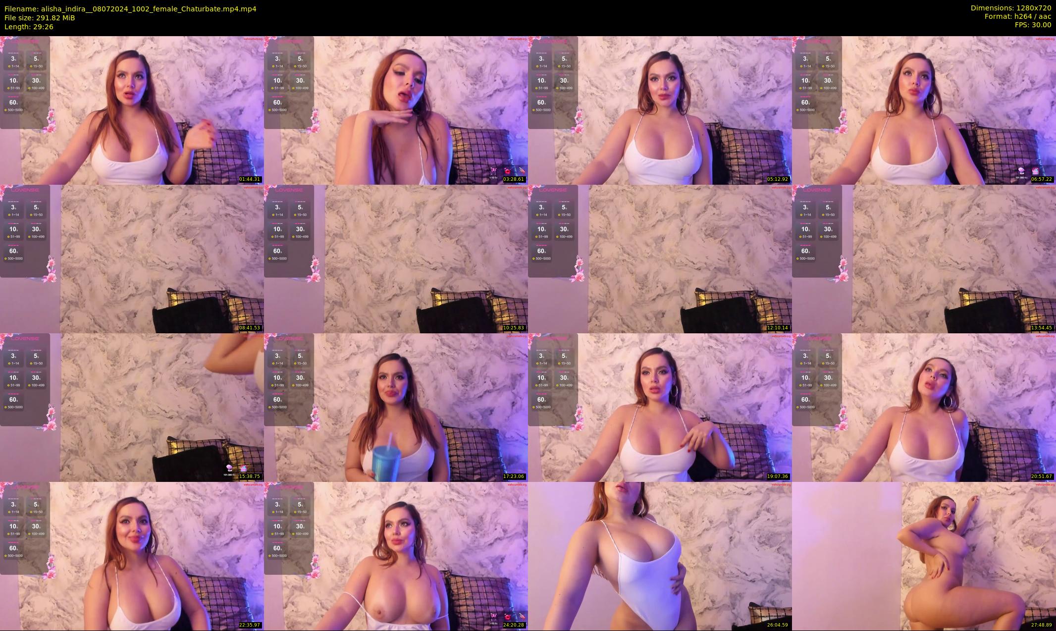 alisha_indira_ — 30 minute Chaturbate female cam show recording, 720p, Jul 8, 2024