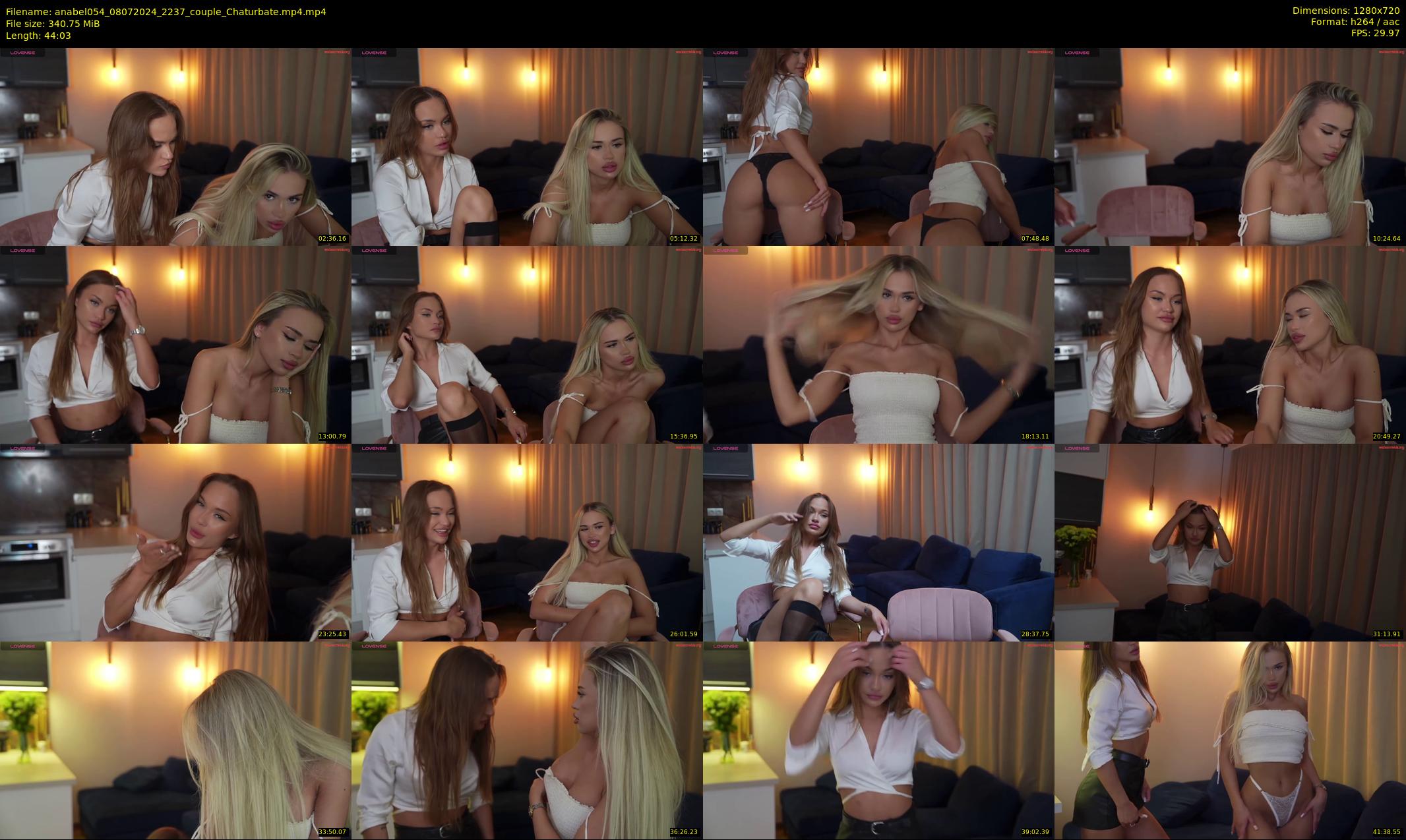 anabel054 — 45 minute Chaturbate female cam show recording, 720p, Jul 8, 2024