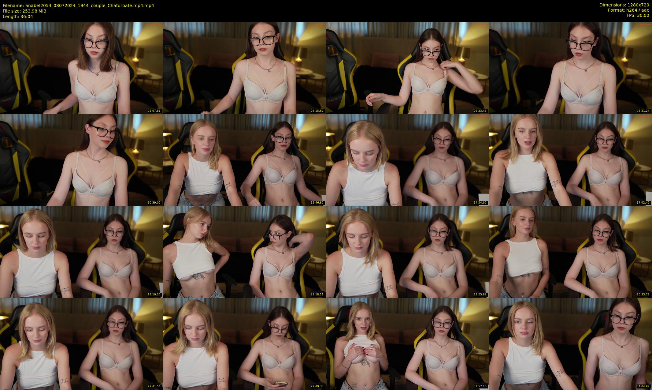 anabel2054 — 37 minute Chaturbate female cam show recording, 720p, Jul 8, 2024