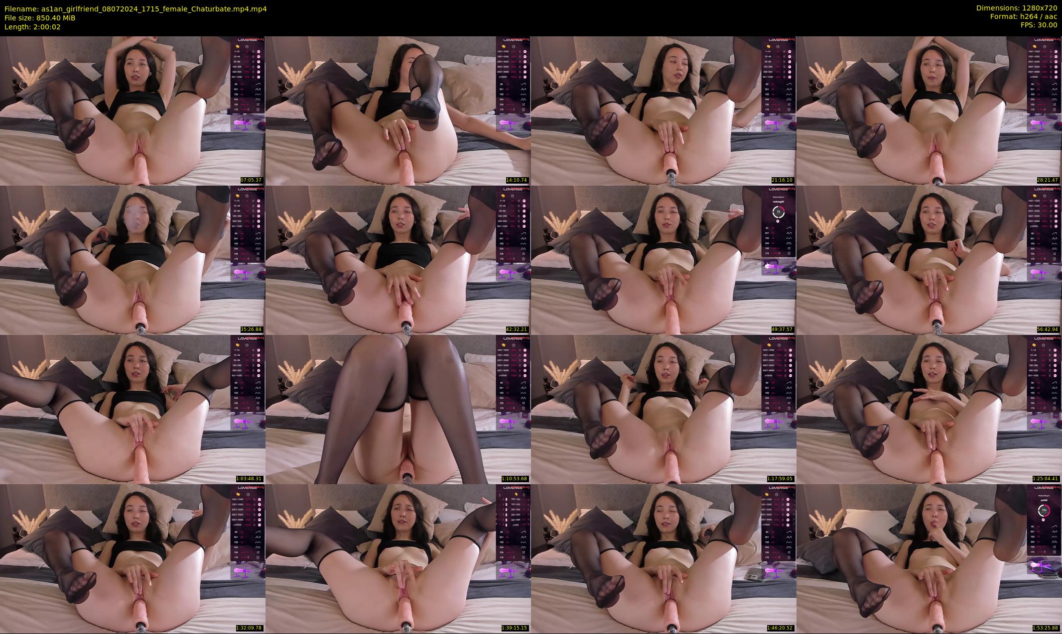 as1an_girlfriend — 121 minute Chaturbate female cam show recording, 720p, Jul 8, 2024