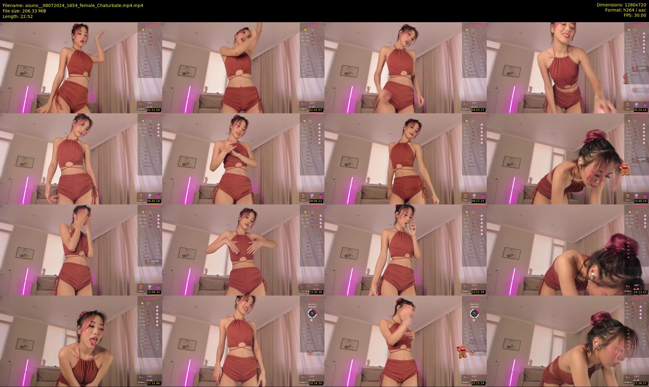 asuno_ — 23 minute Chaturbate female cam show recording, 720p, Jul 8, 2024