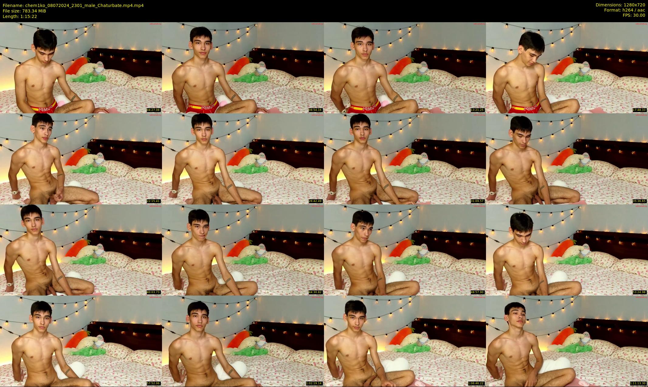 chem1ko — 76 minute Chaturbate male cam show recording, 720p, Jul 8, 2024