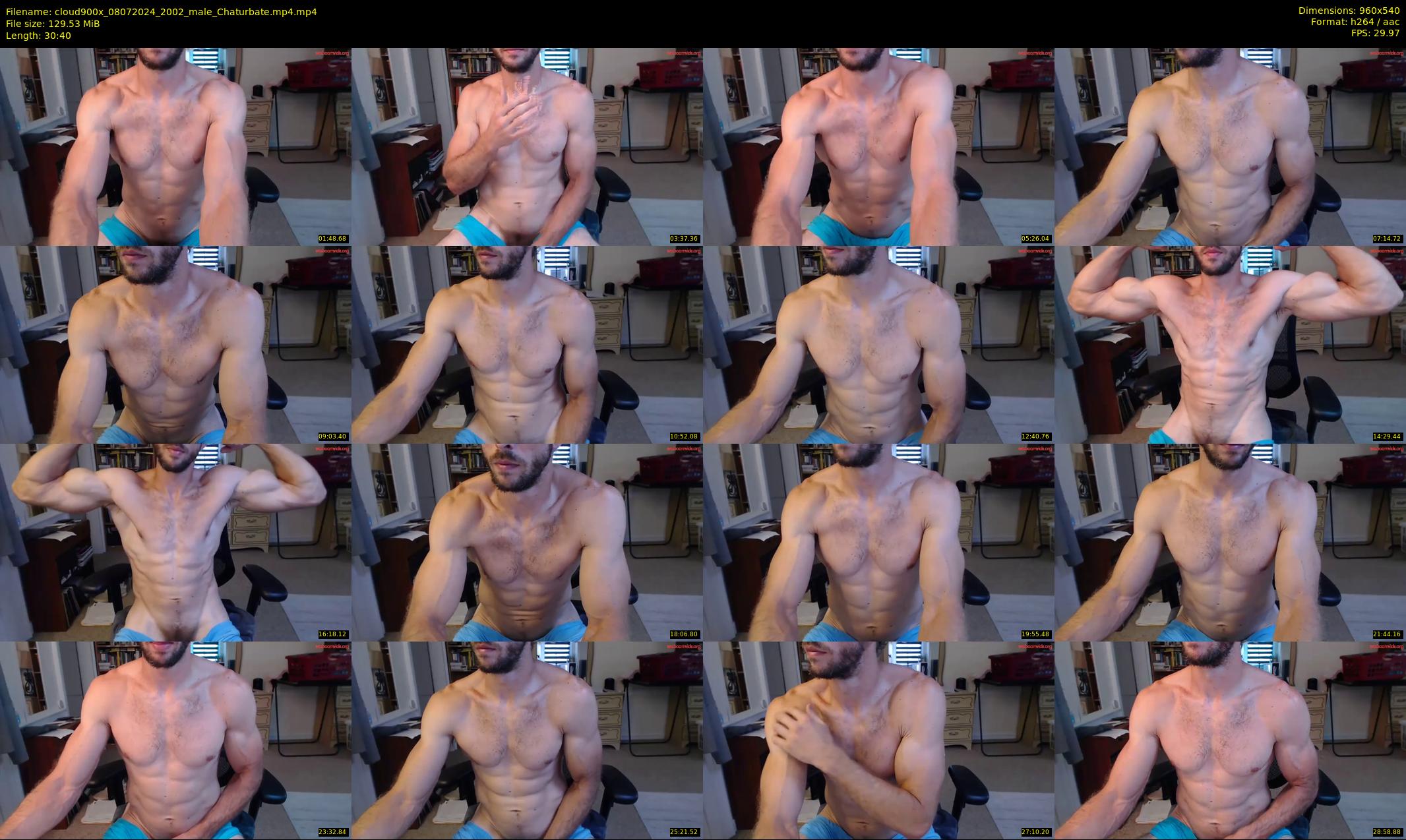 cloud900x — 31 minute Chaturbate male cam show recording, 480p, Jul 8, 2024