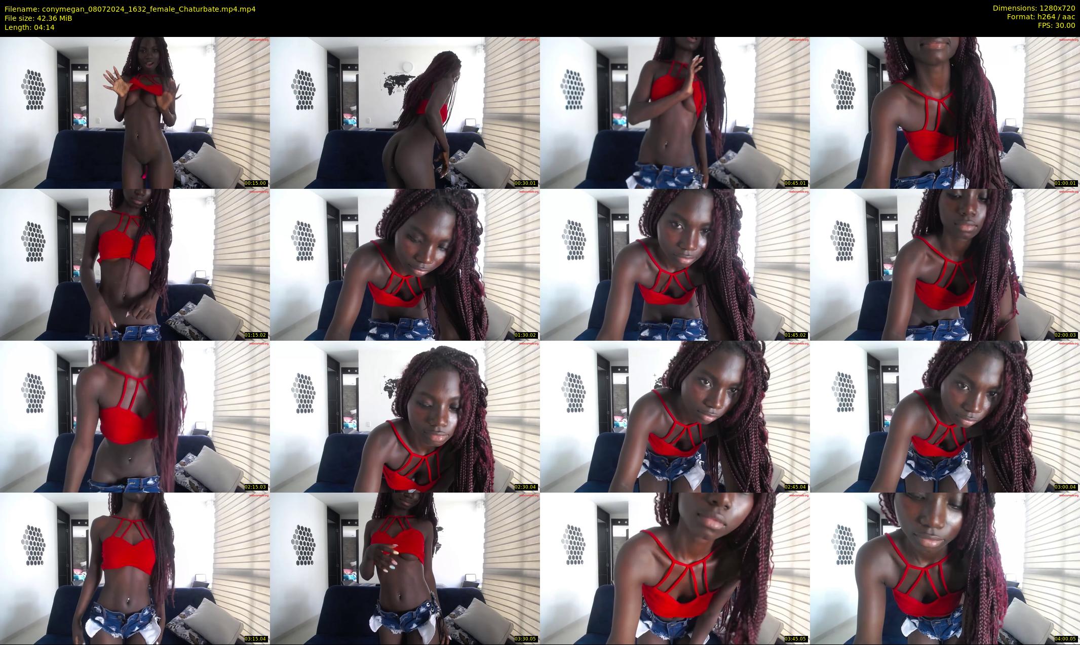 conymegan — 5 minute Chaturbate female cam show recording, 720p, Jul 8, 2024