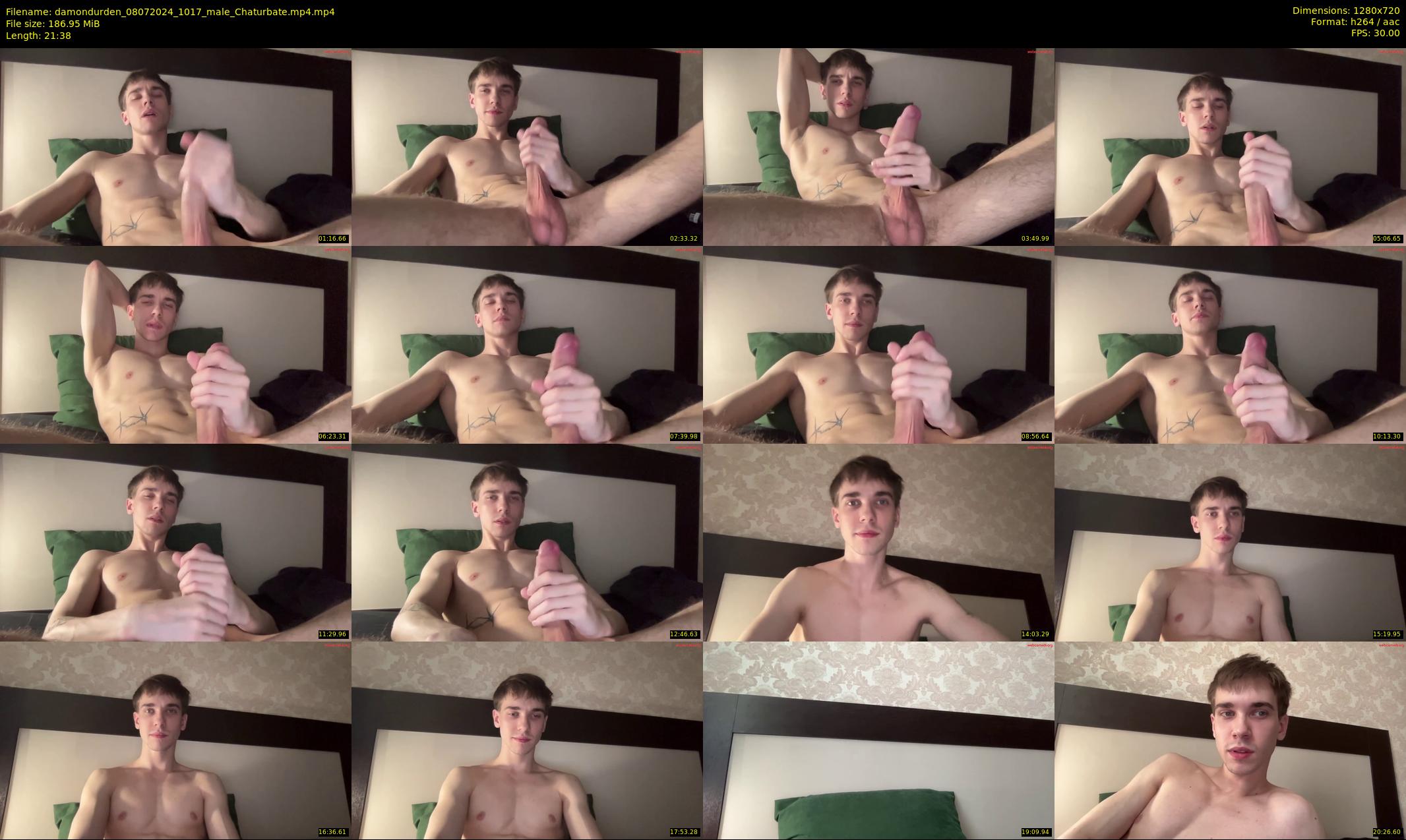 damondurden — 22 minute Chaturbate male cam show recording, 720p, Jul 8, 2024