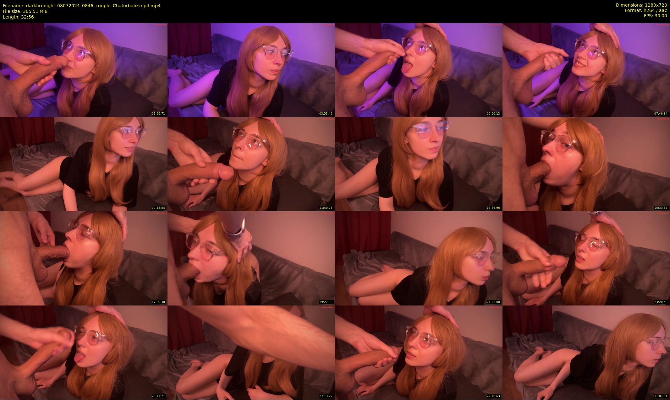 darkfirenight — 33 minute Chaturbate couple cam show recording, 720p, Jul 8, 2024