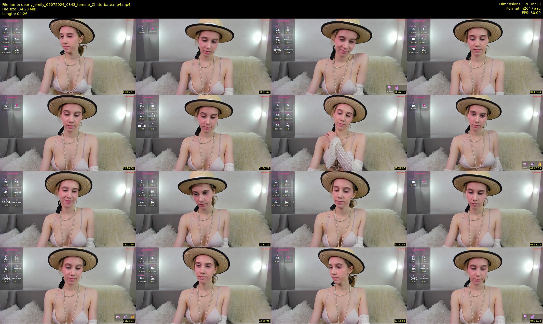 dearly_emily — 5 minute Chaturbate female cam show recording, 720p, Jul 9, 2024