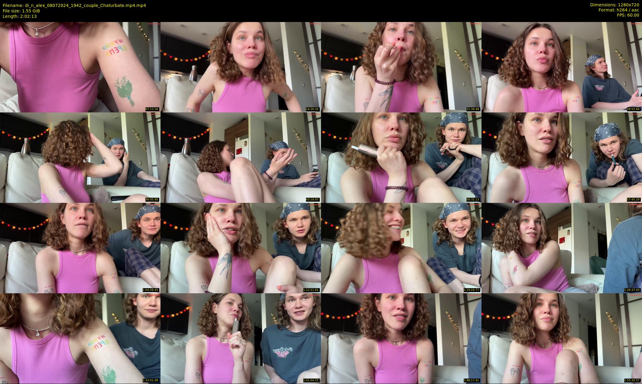 di_n_alex — 123 minute Chaturbate couple cam show recording, 720p, Jul 8, 2024