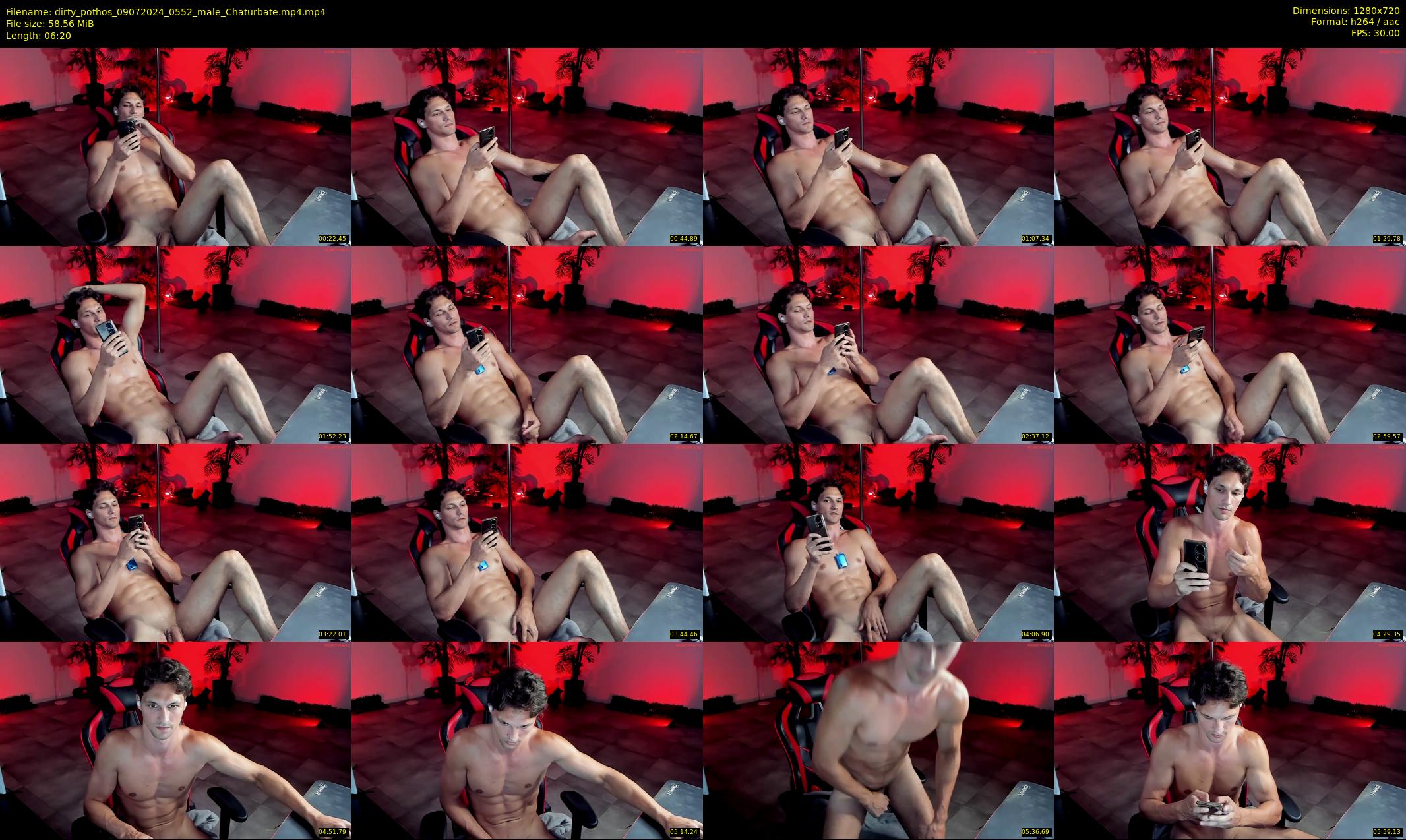 dirty_pothos — 7 minute Chaturbate male cam show recording, 720p, Jul 9, 2024