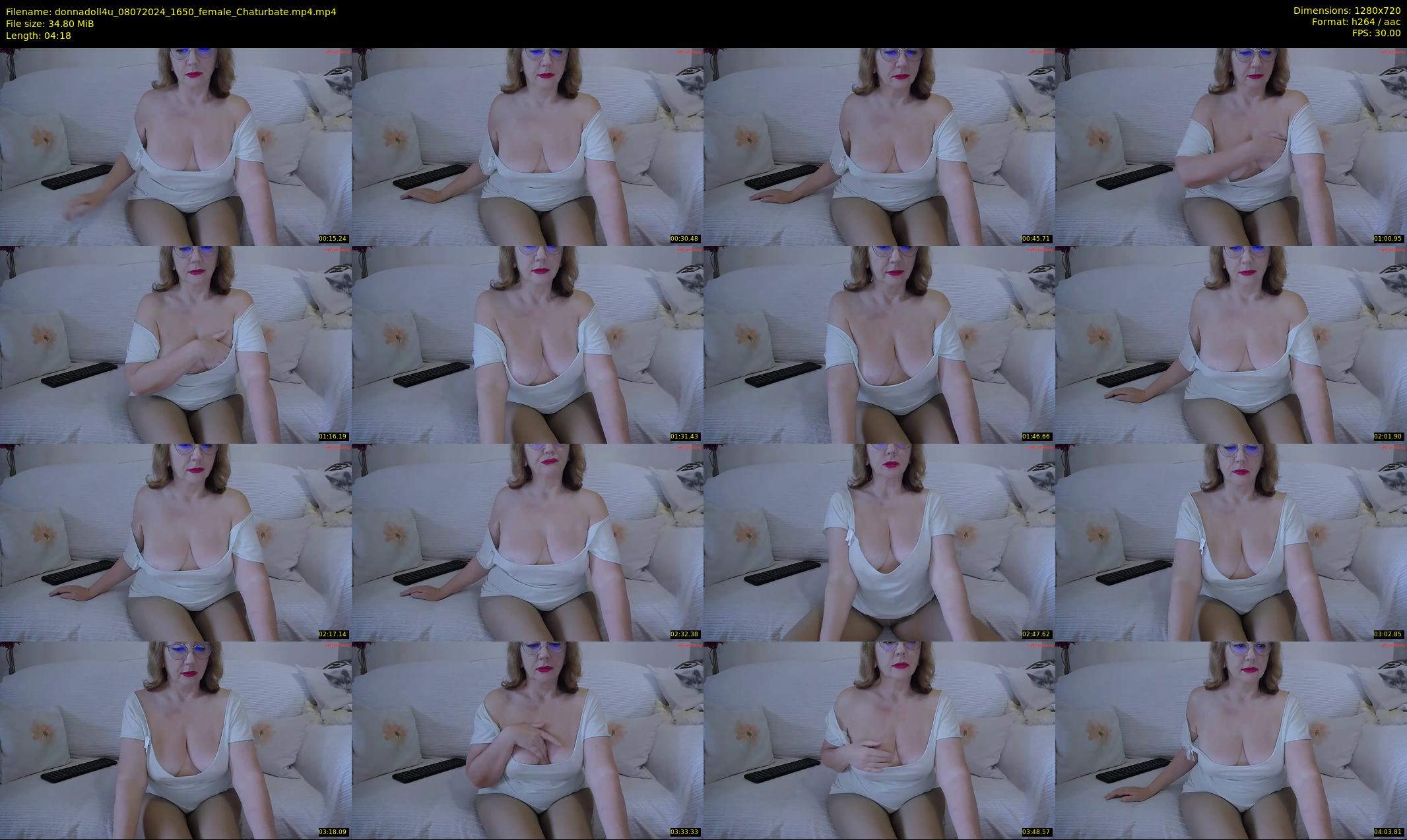 donnadoll4u — 5 minute Chaturbate female cam show recording, 720p, Jul 8, 2024
