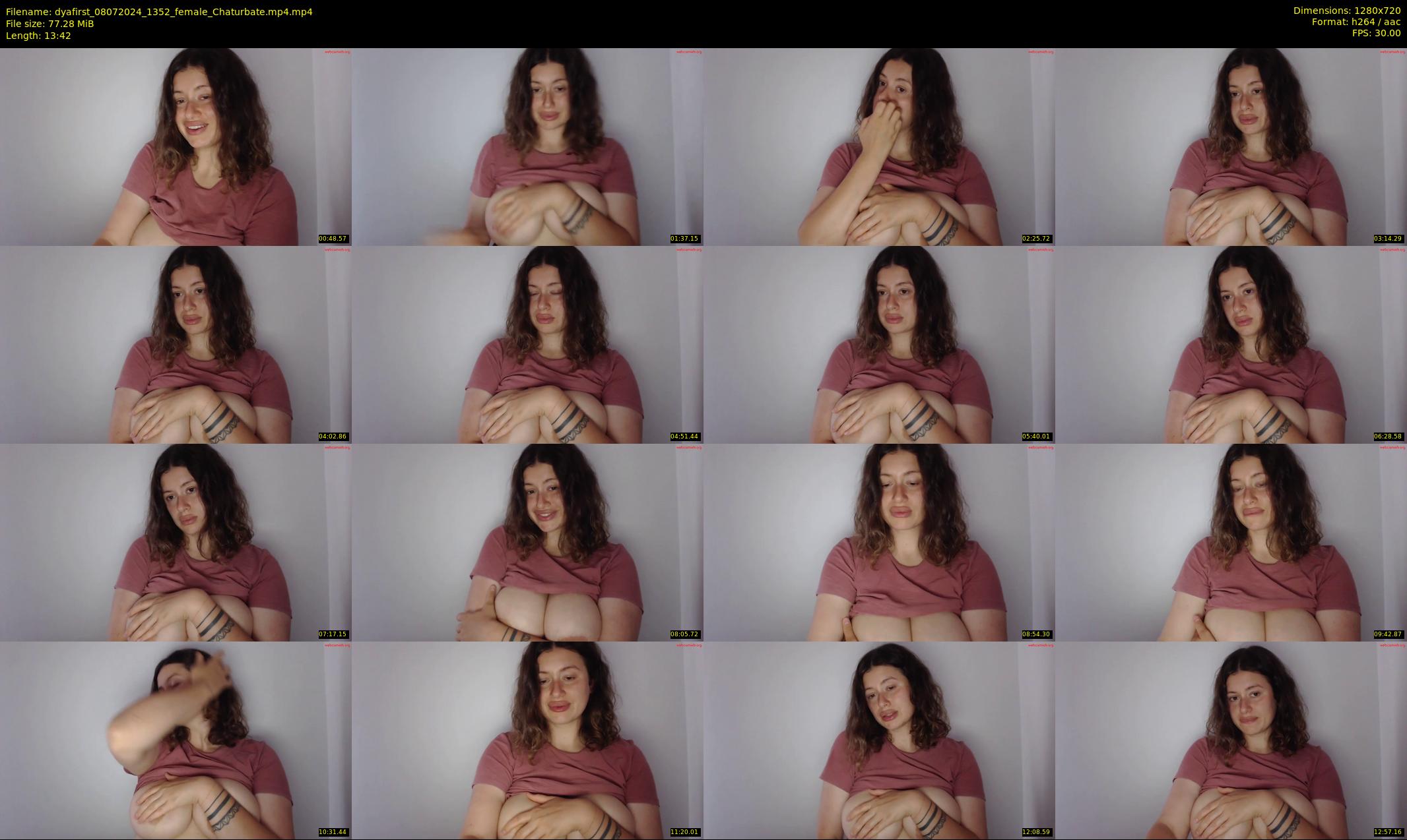 dyafirst — 14 minute Chaturbate female cam show recording, 720p, Jul 8, 2024
