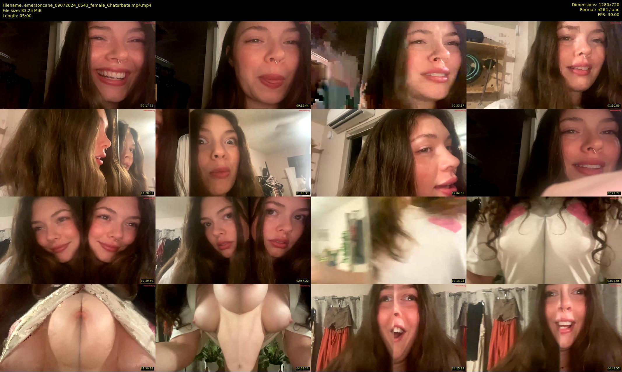 emersoncane — 5 minute Chaturbate female cam show recording, 720p, Jul 9, 2024