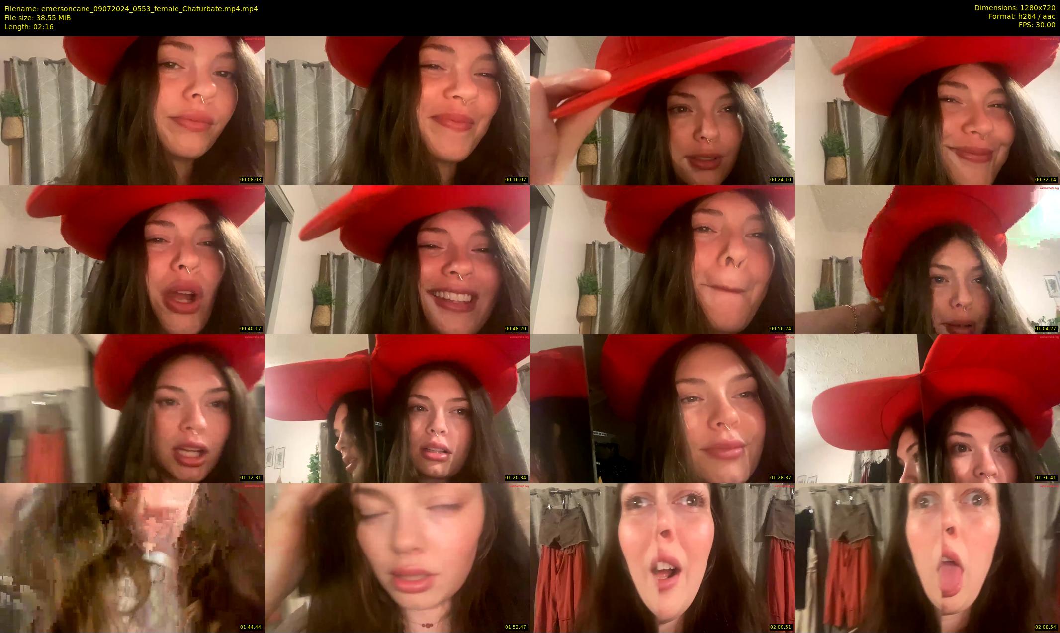 emersoncane — 3 minute Chaturbate female cam show recording, 720p, Jul 9, 2024